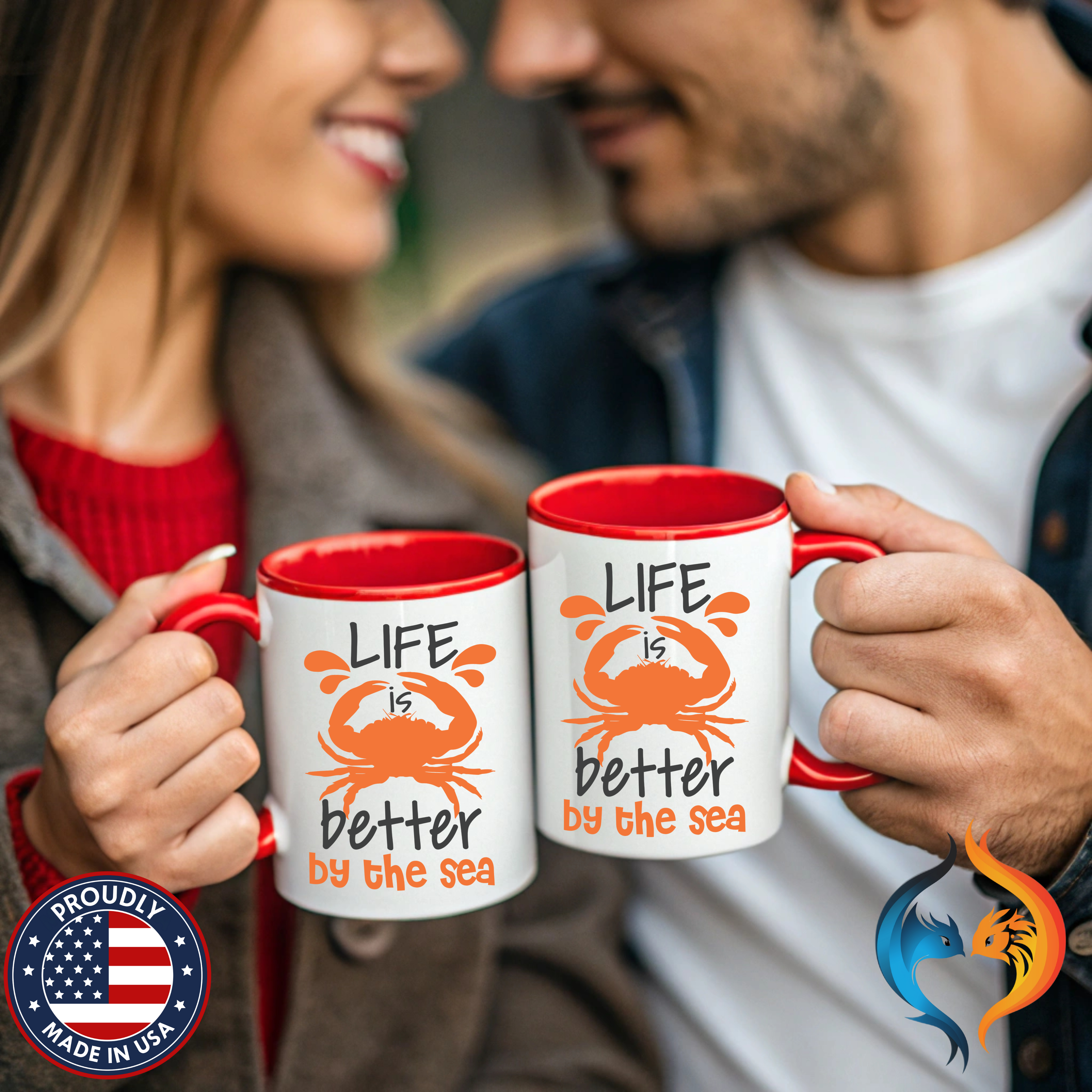 Life is Better by the Sea Mug Product Photo | Nutty Designs