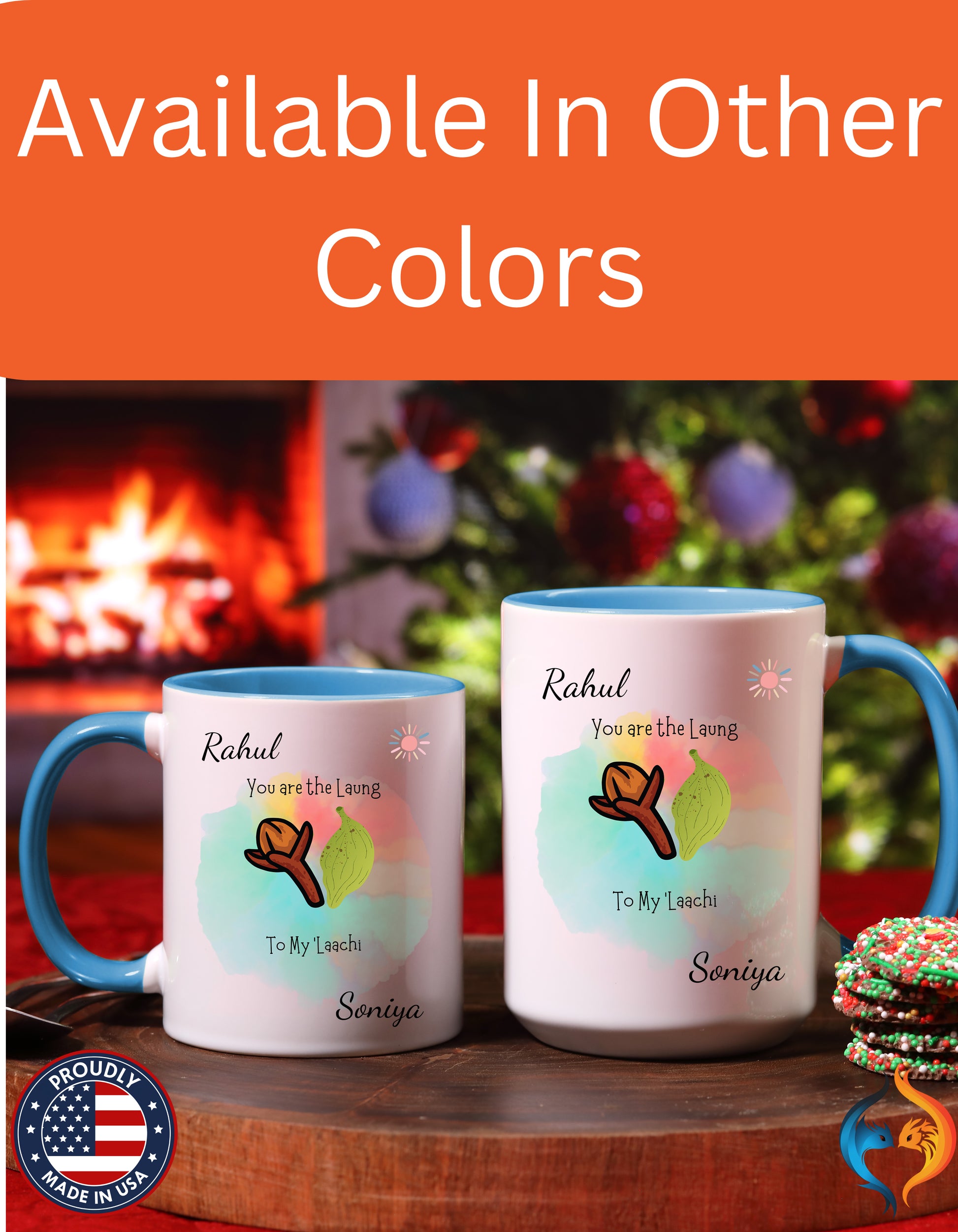 You Are The Laung To My Laachi Romantic Mug Lifestyle Mockup | Nutty Designs