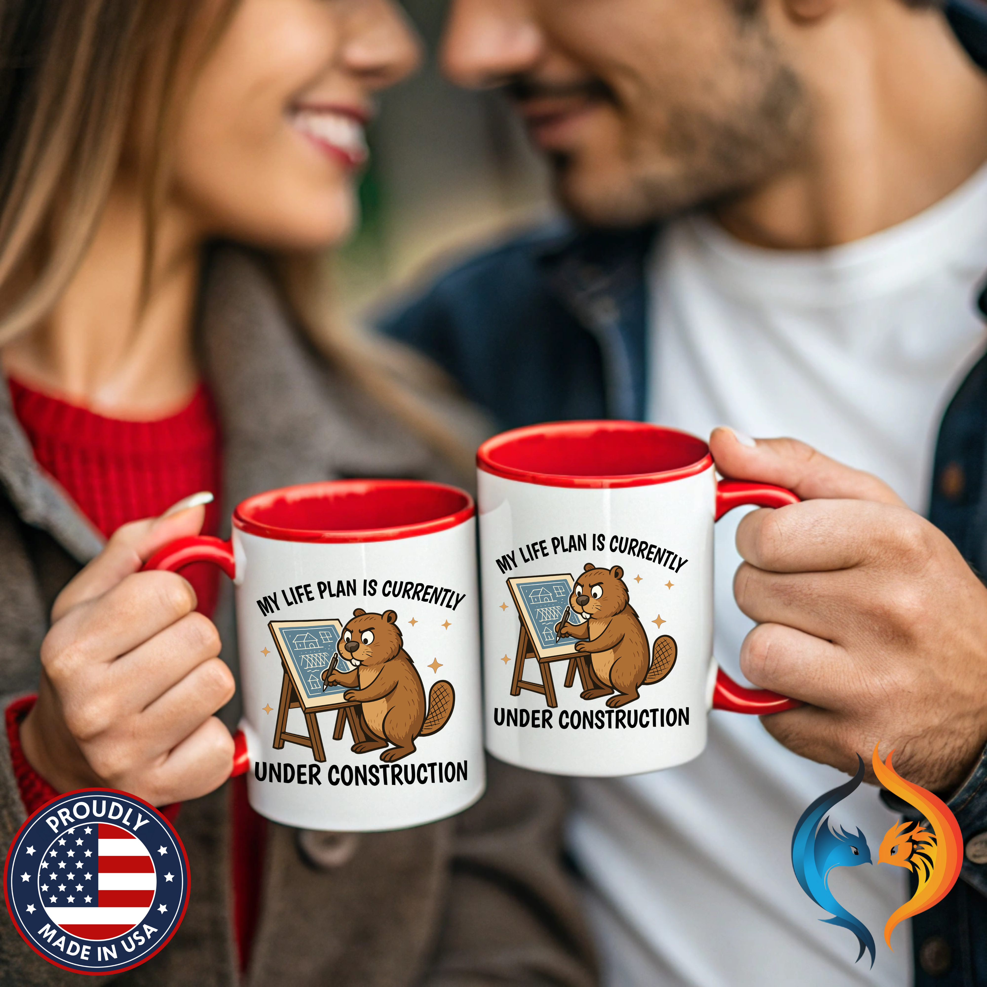 My Life Plan is Under Construction Mug Product Photo | Nutty Designs