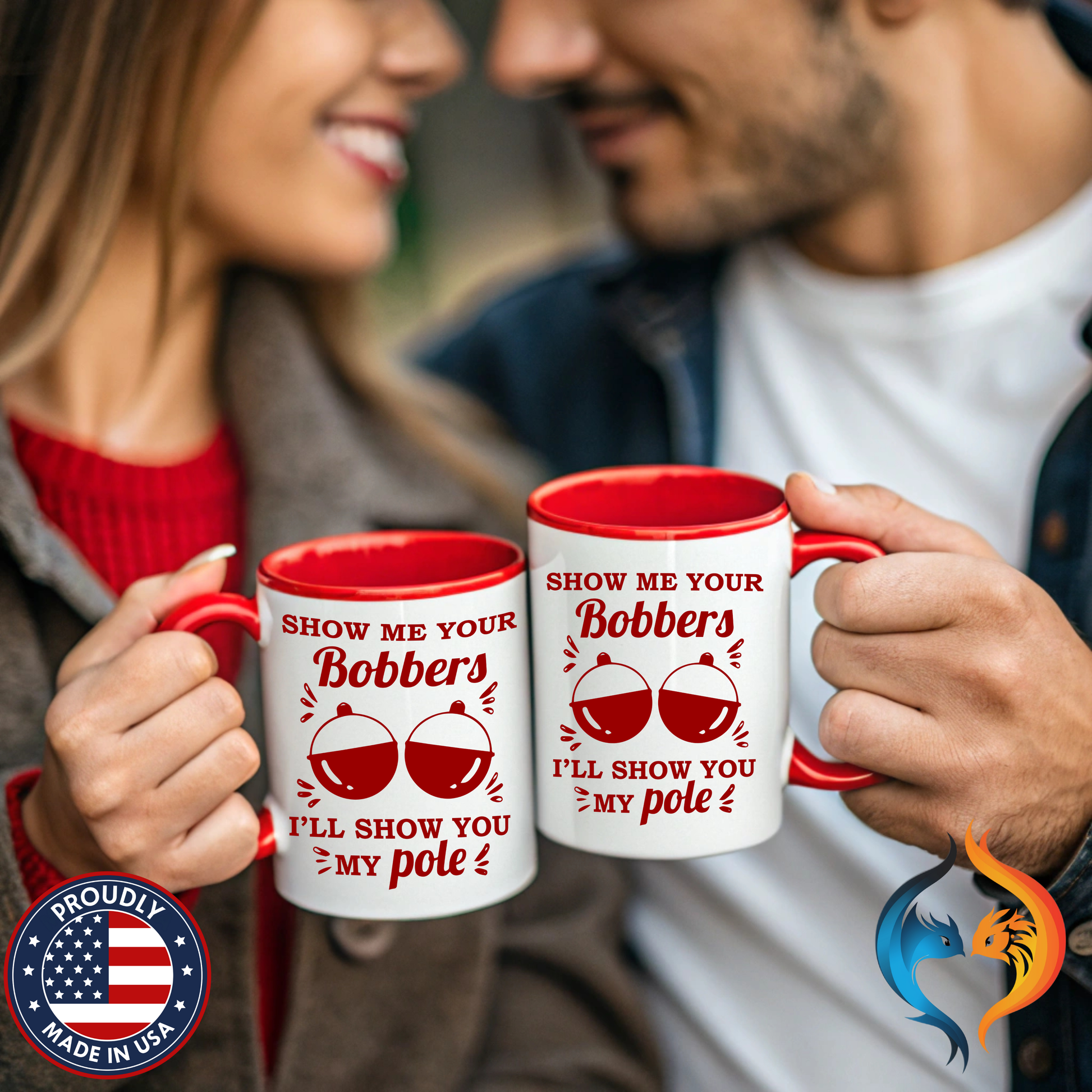Show Me Your Bobbers Mug Product Photo | Nutty Designs