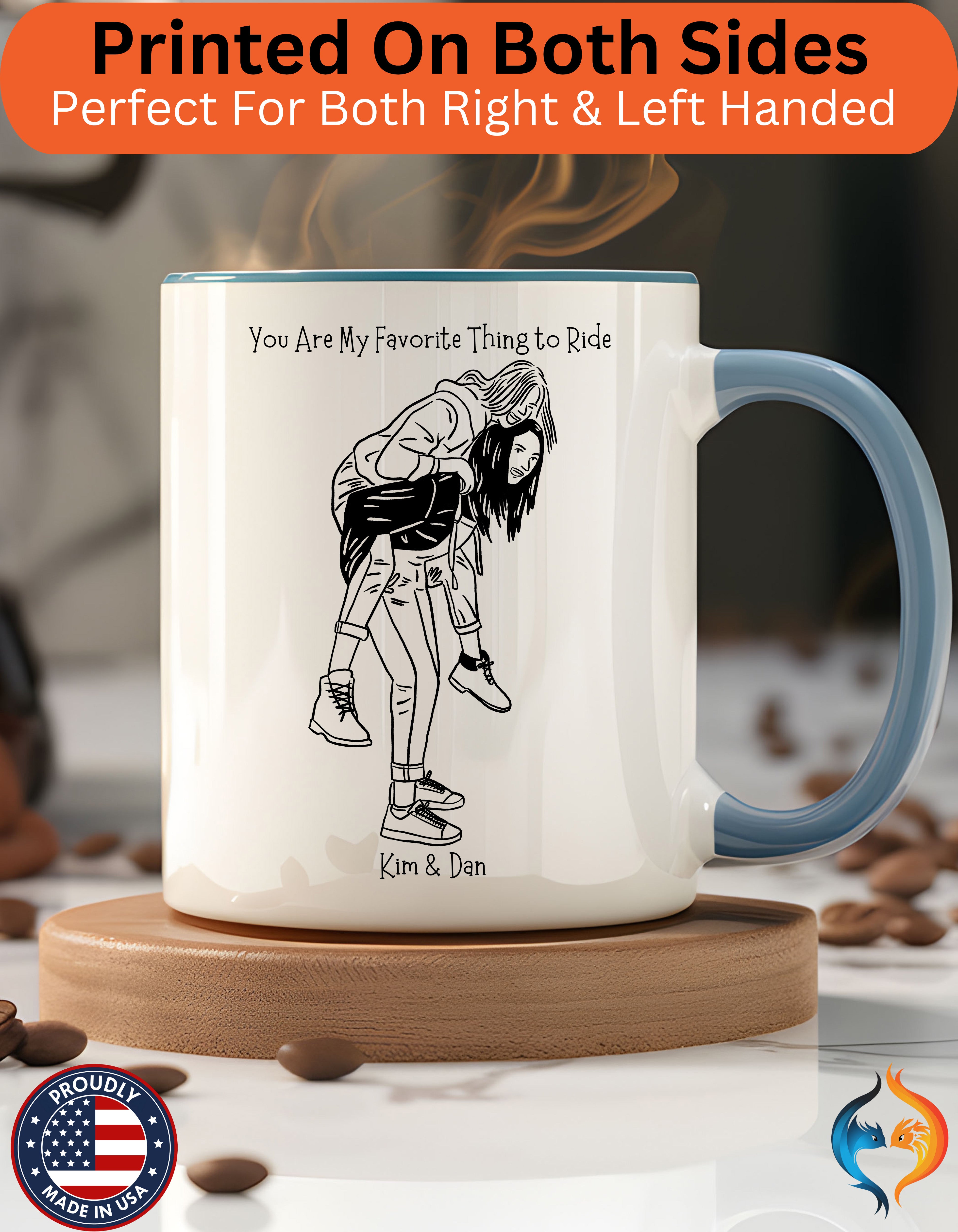 You Are My Favorite Thing To Ride Dirty Valentine Mug Product Photo | Nutty Designs
