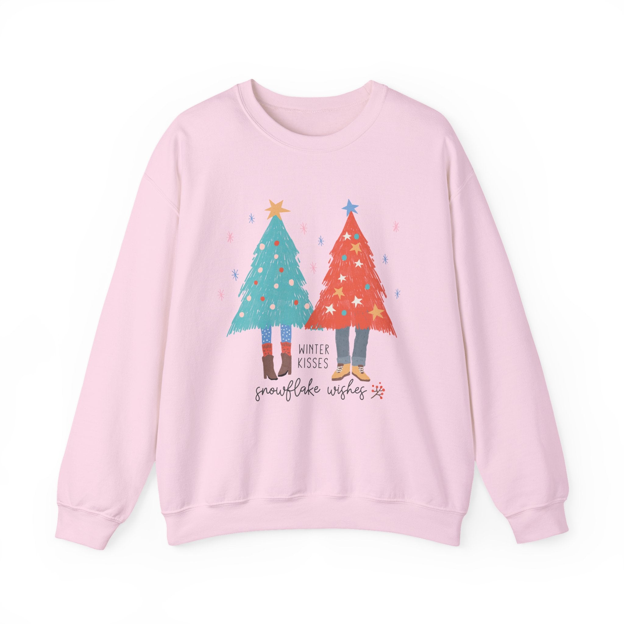Winter Kisses Snowflake Wishes sweatshirt