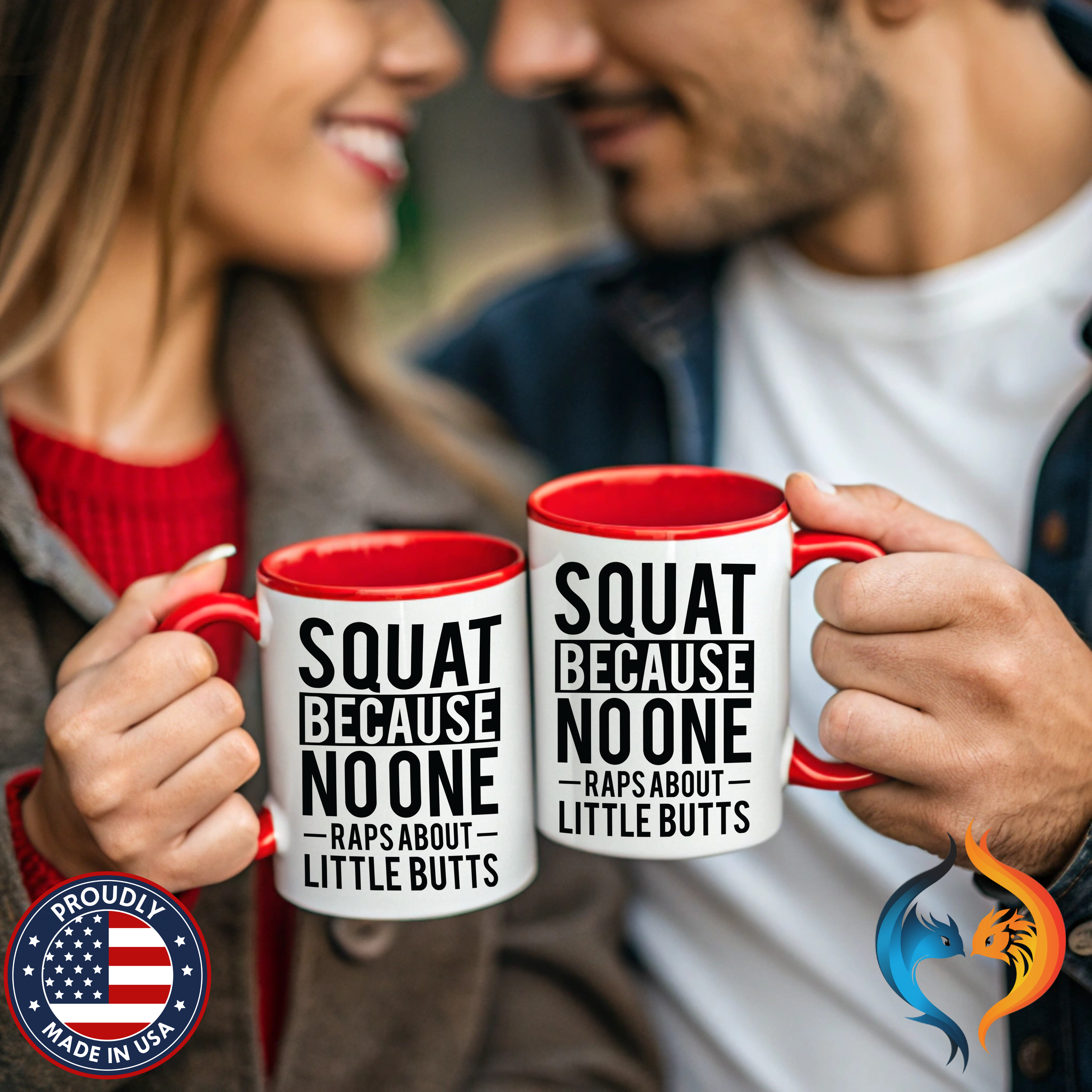 Squat Because Mug Product Photo | Nutty Designs