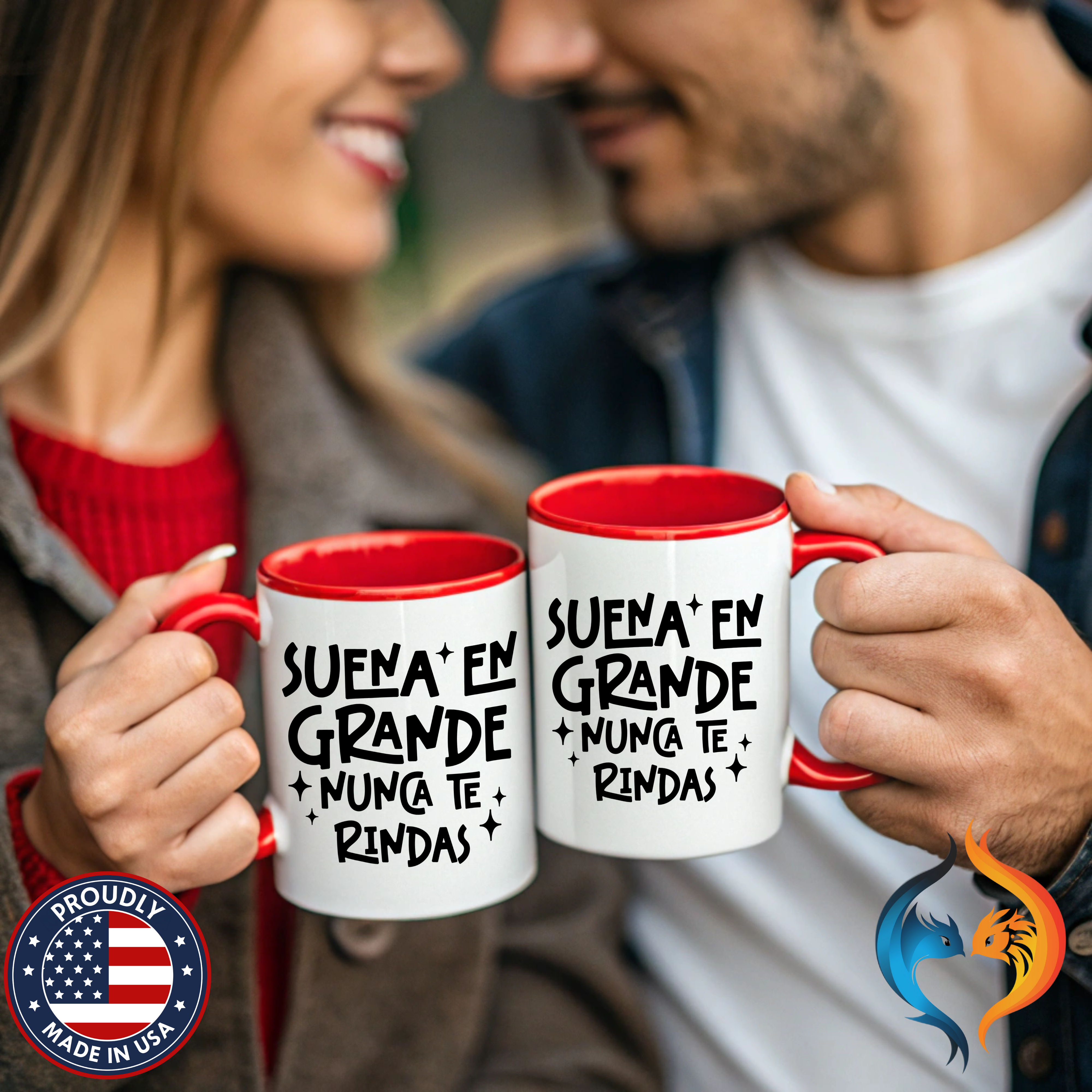 Suena En Grande Nunca Te Rindas Mug Product Photo | Nutty Designs