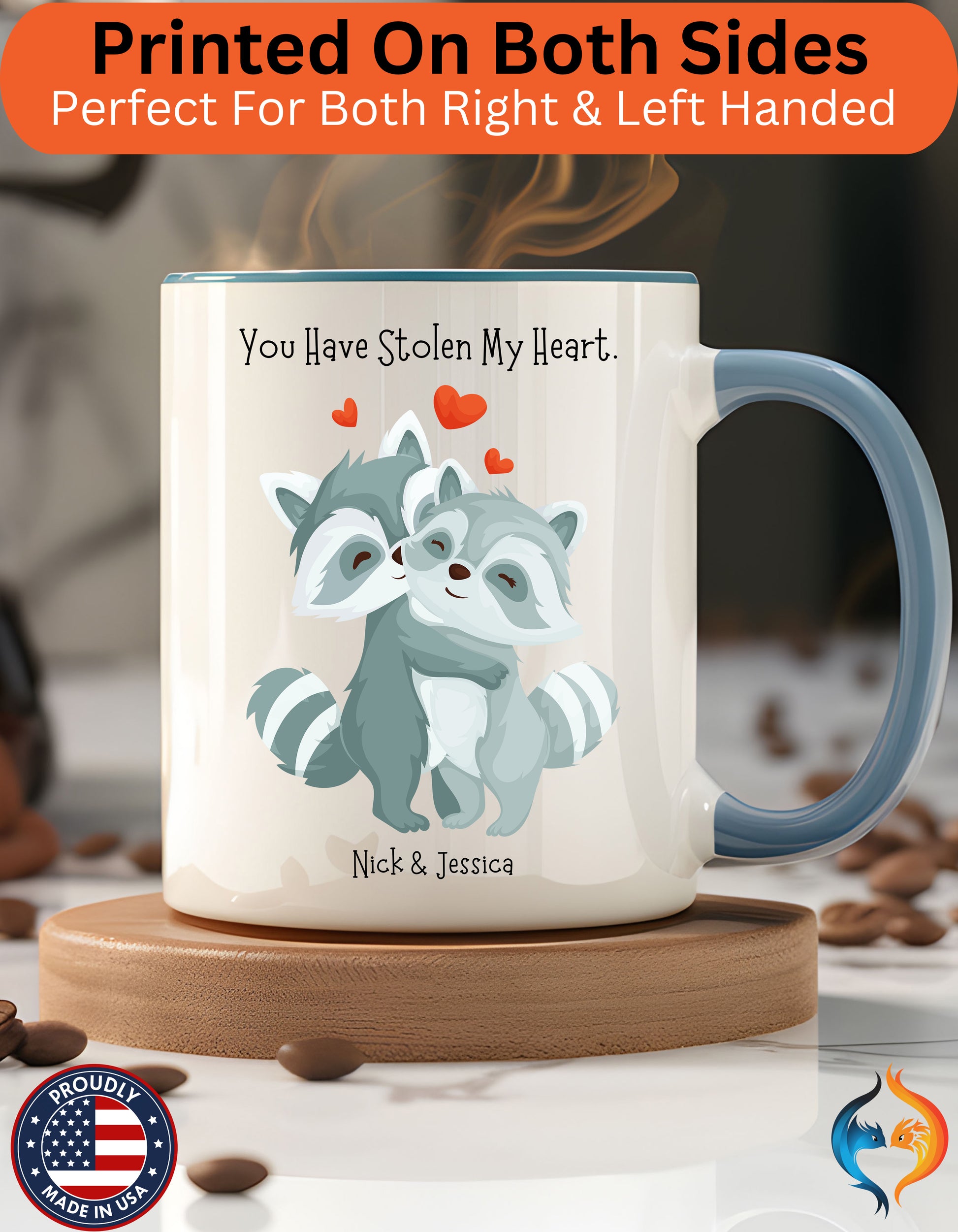 You Have Stolen My Heart Romantic , Anniversary Mug Product Photo | Nutty Designs