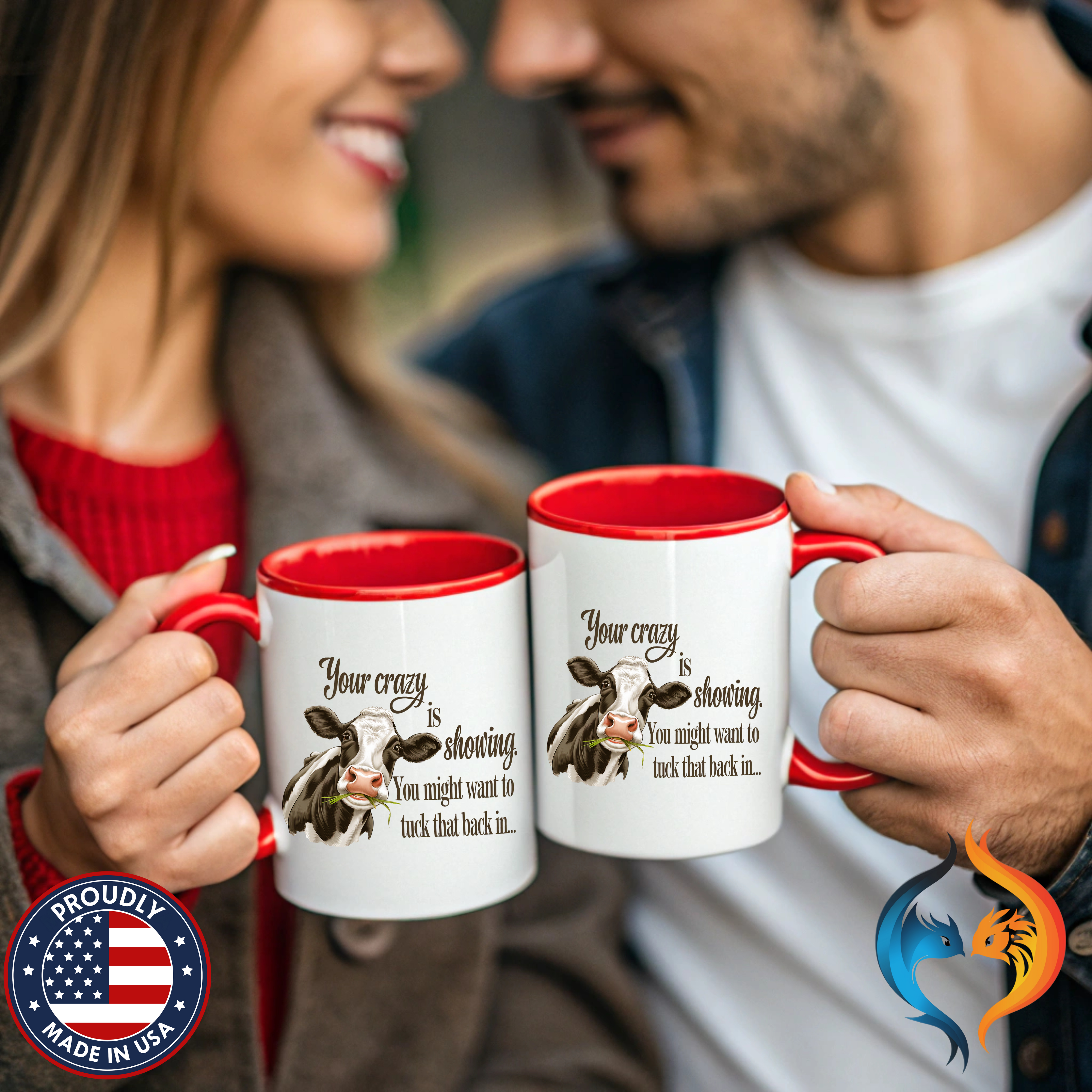 Your Crazy Is Showing Mug Product Photo | Nutty Designs