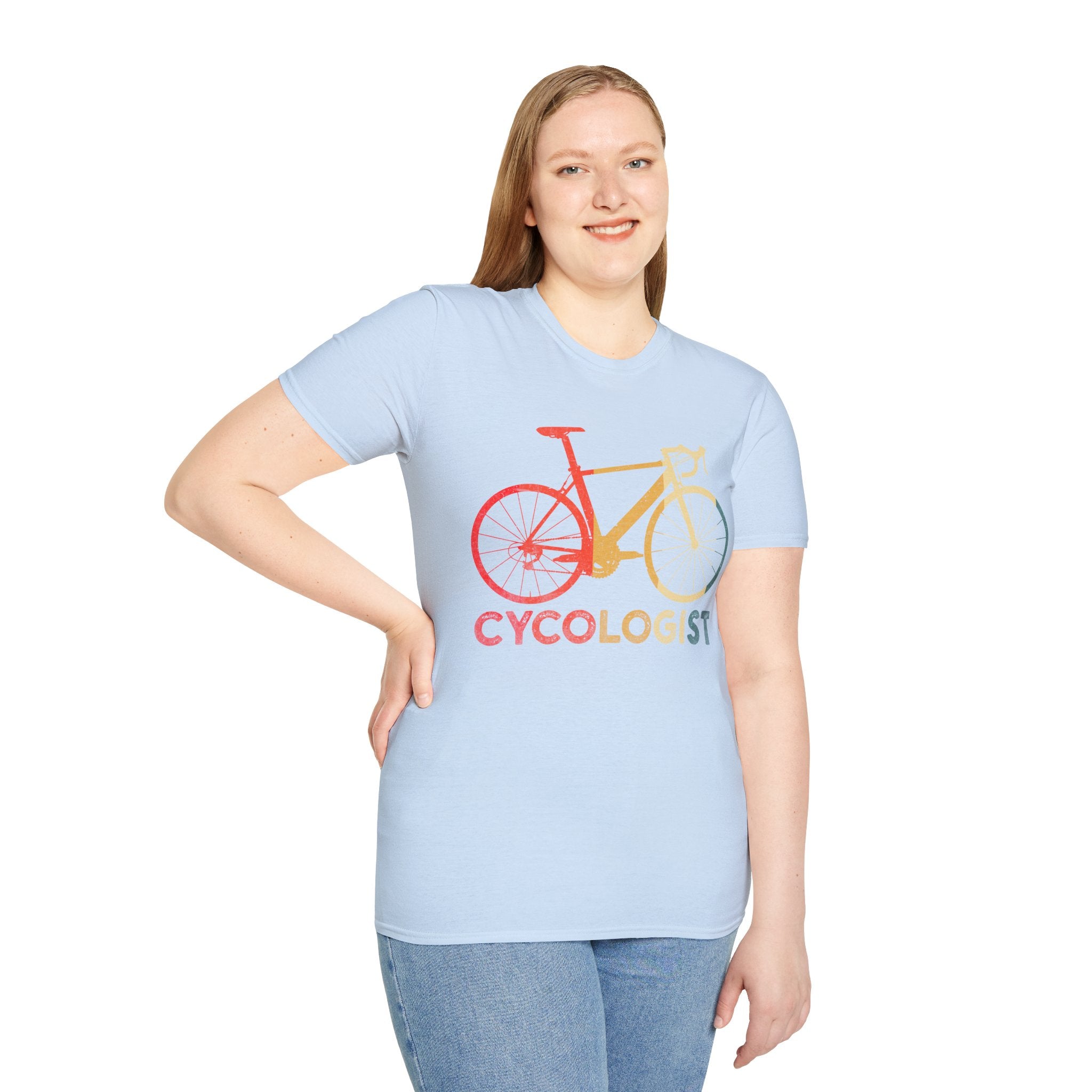Cycologist Biking Retro evolution style Tshirt, Cyclist gift Shirts, Bikers Tee, Bike Lover Gift, Bicycle Sport, Gift for him Unisex T-shirt