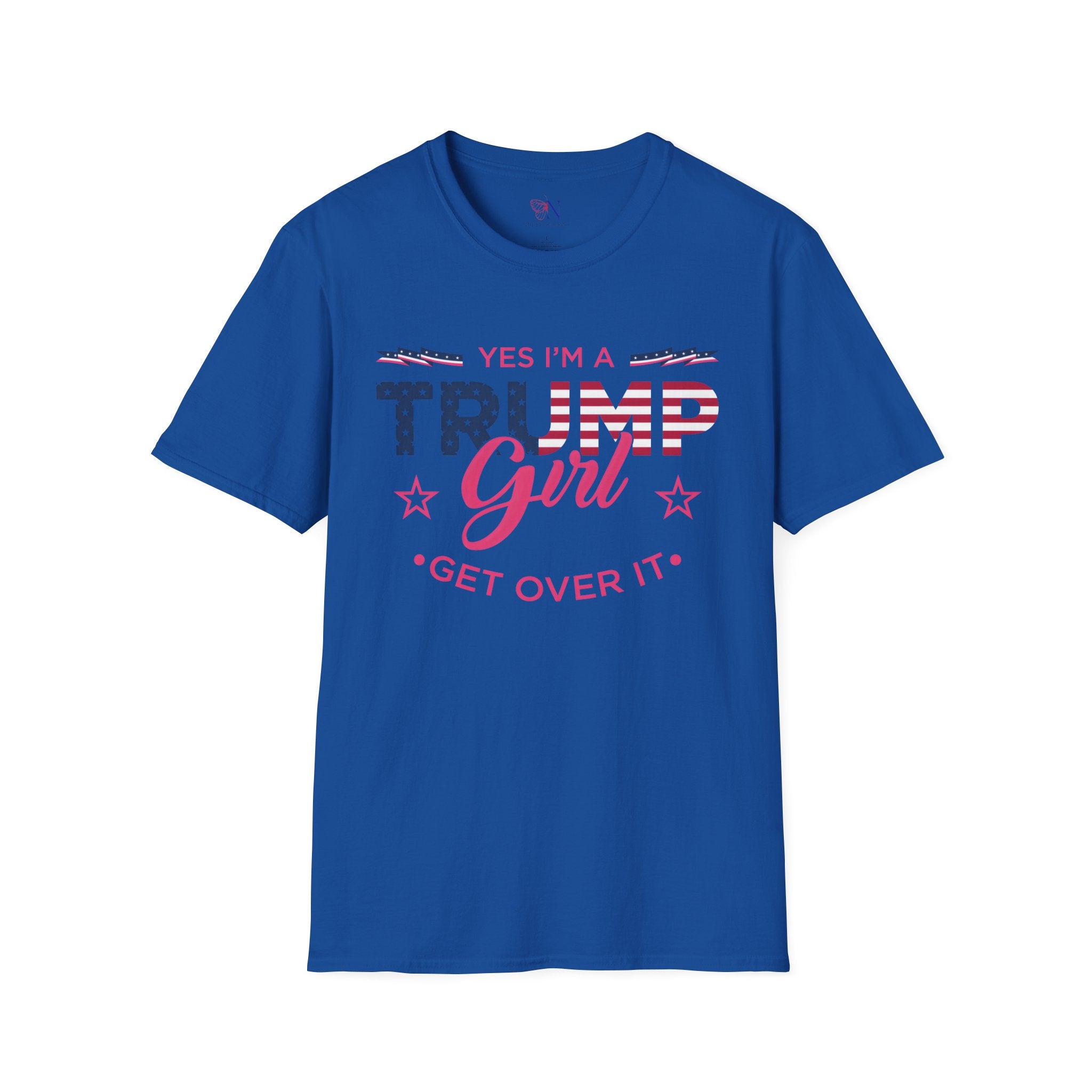 Yes I'm A Trump Girl, get over it, Trump supporter Election, Trump Republican Shirt, President 2024 unisex Shirt