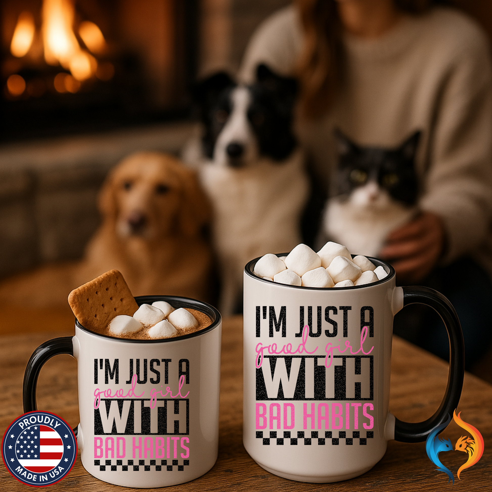 I m Just a Good Girl Mug Product Photo | Nutty Designs