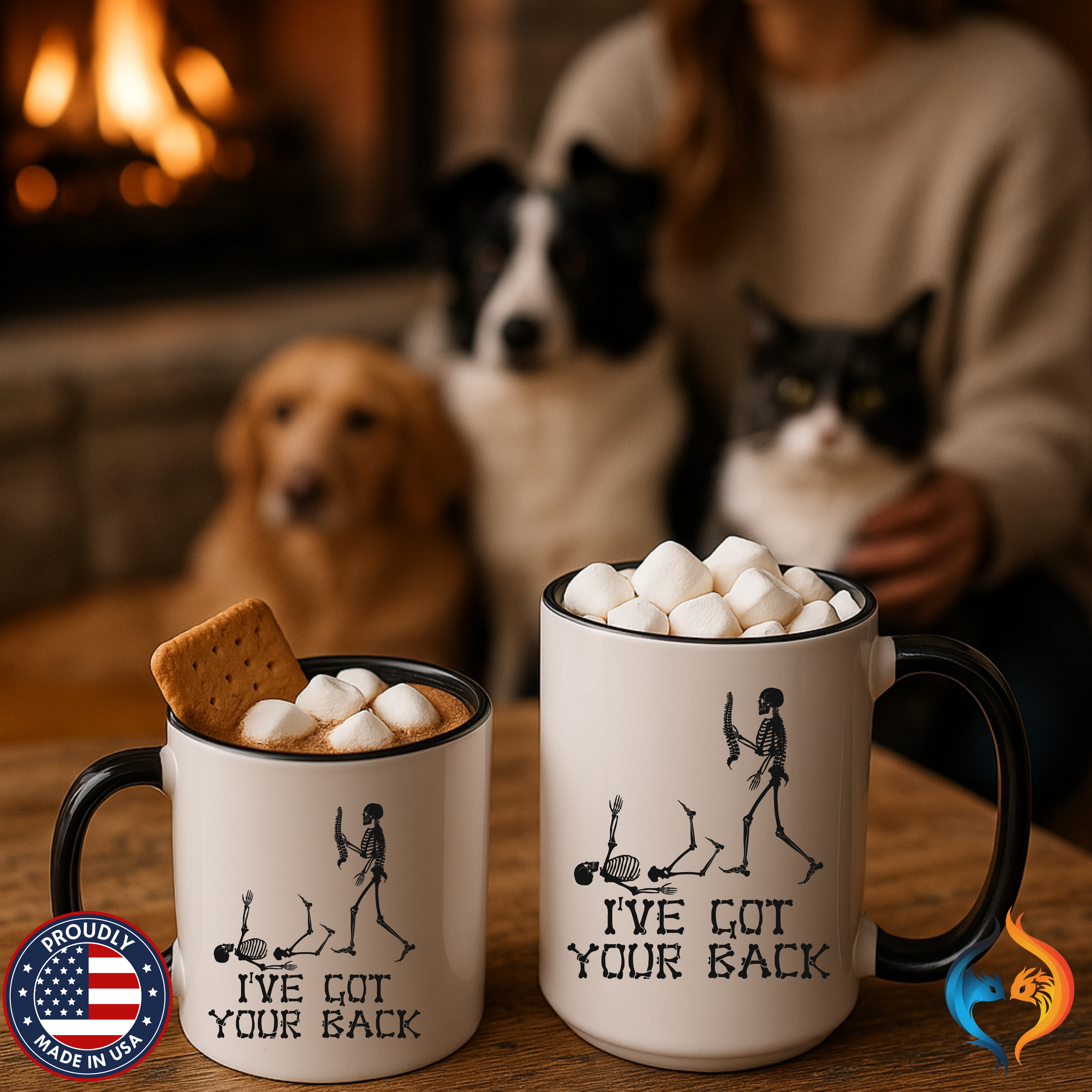I have Got Your Back Mug Lifestyle Mockup | Nutty Designs