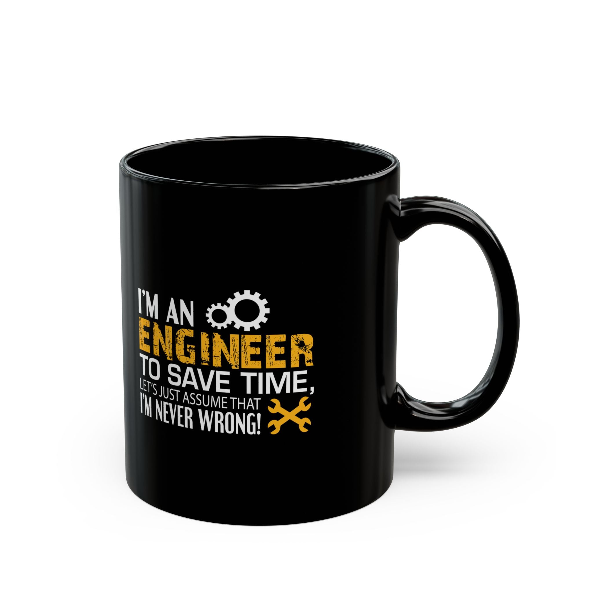 Funny Engineer Mug - Perfect Gift for Engineers, Coffee Lovers, Office Decor, Birthday, Graduation