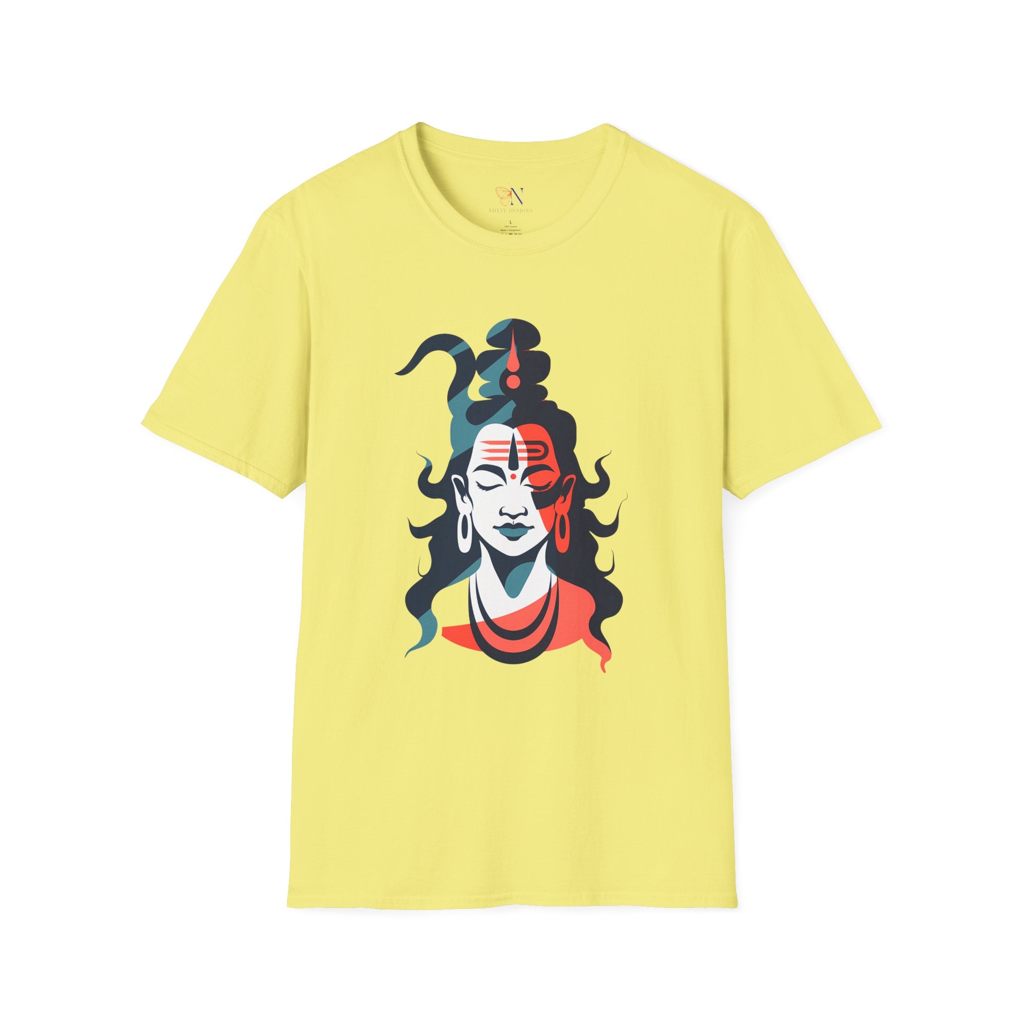 Lord Shiva , Hinduism Religious The Devine God T-Shirt Lifestyle Mockup | Nutty Designs