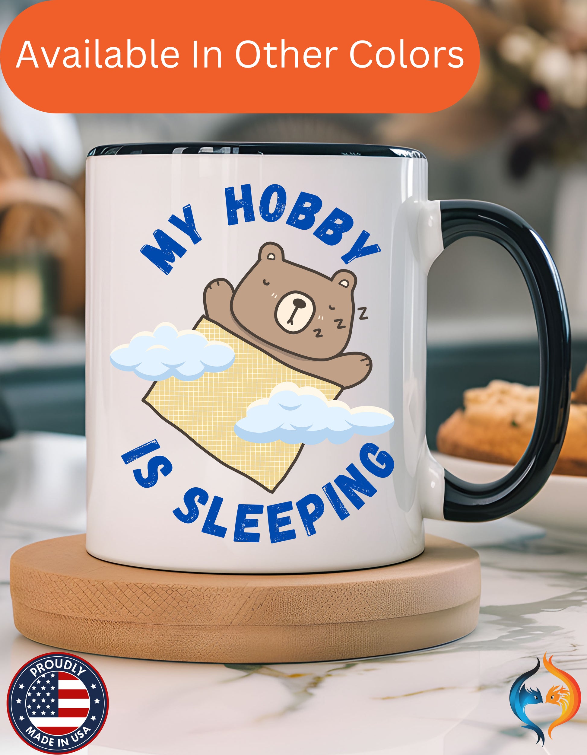 My Hobby Is Sleeping , Tea Mug Product Photo | Nutty Designs