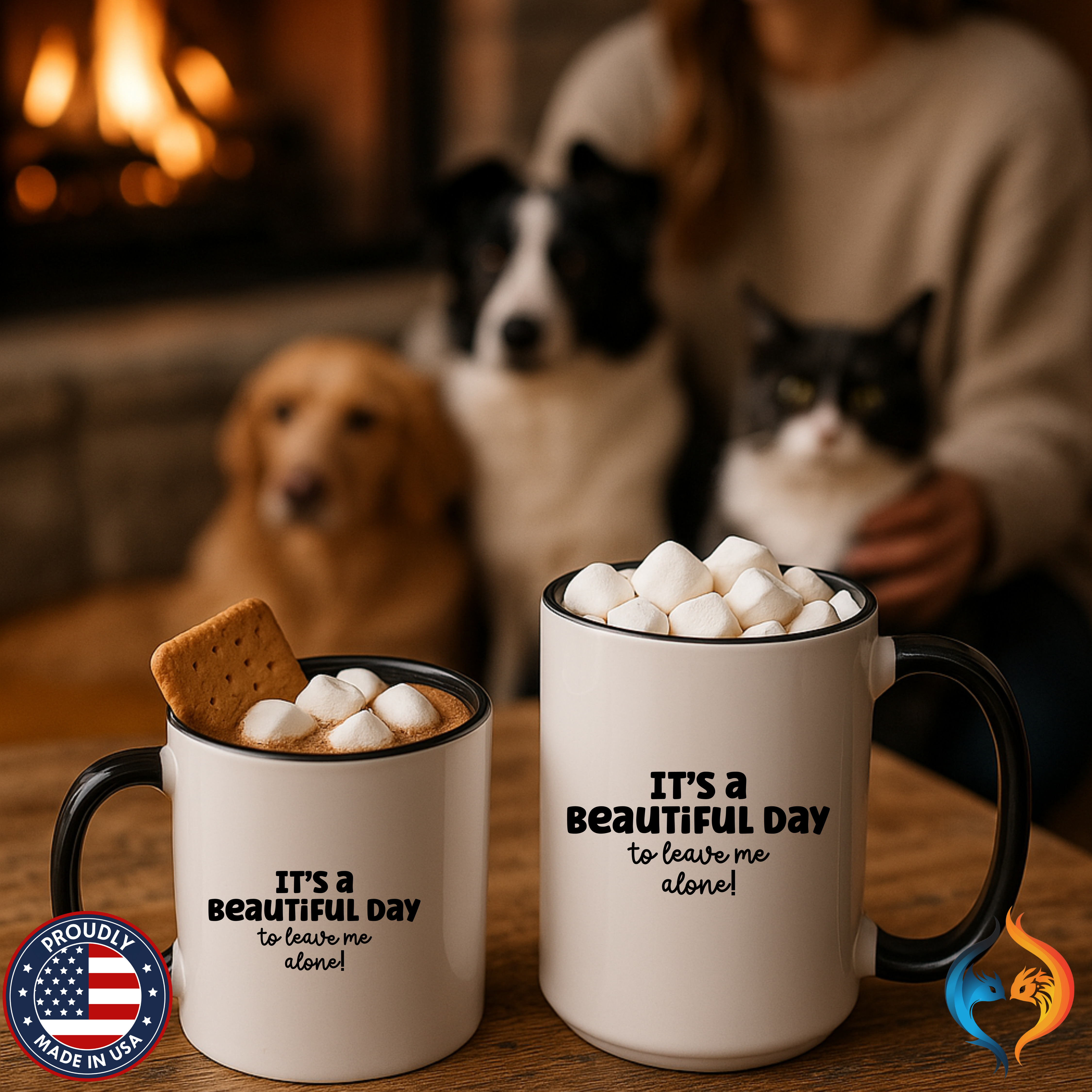 Its a Beautiful Day Mug Lifestyle Mockup | Nutty Designs