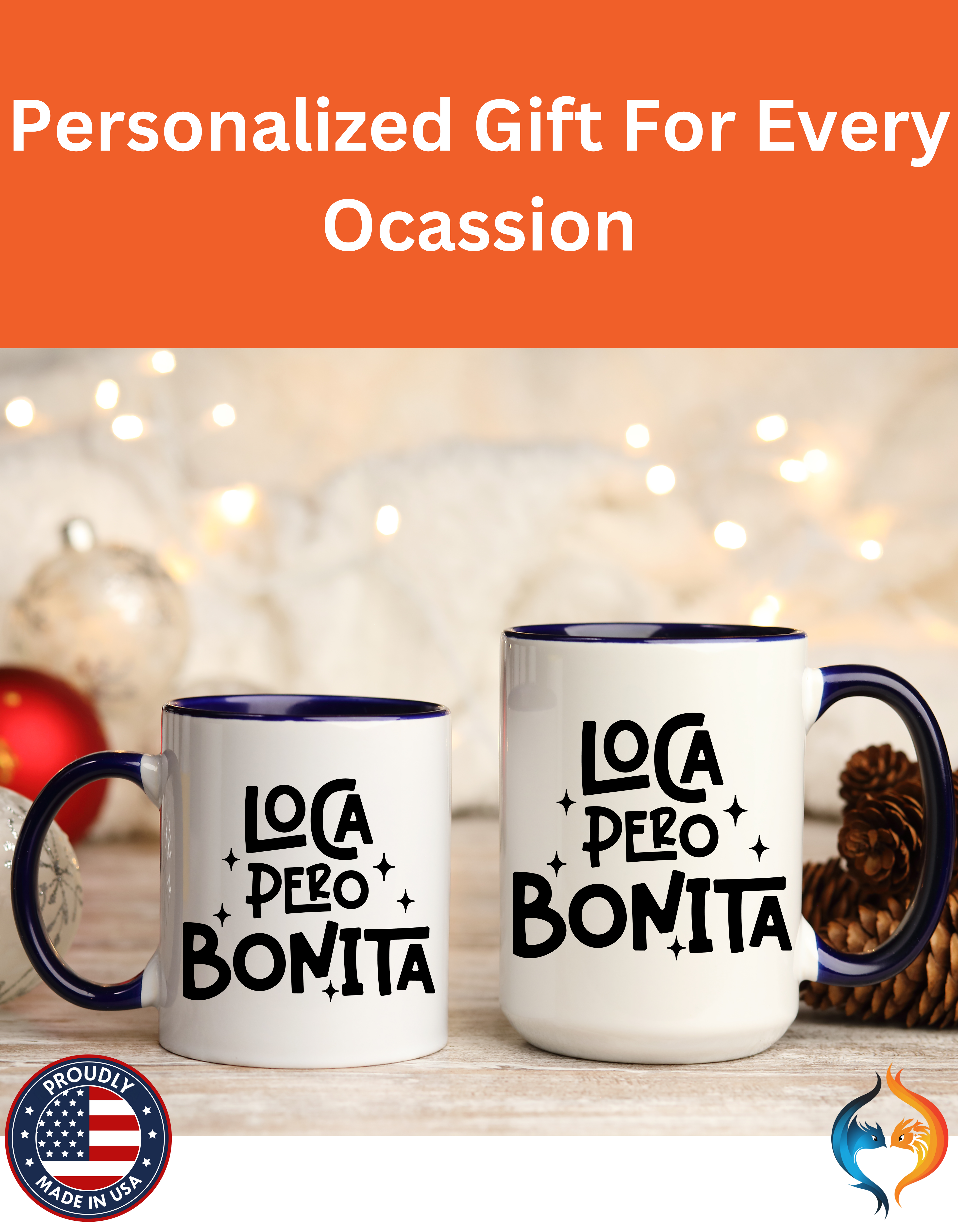 Loca Pero Bonita Mug Product Photo | Nutty Designs