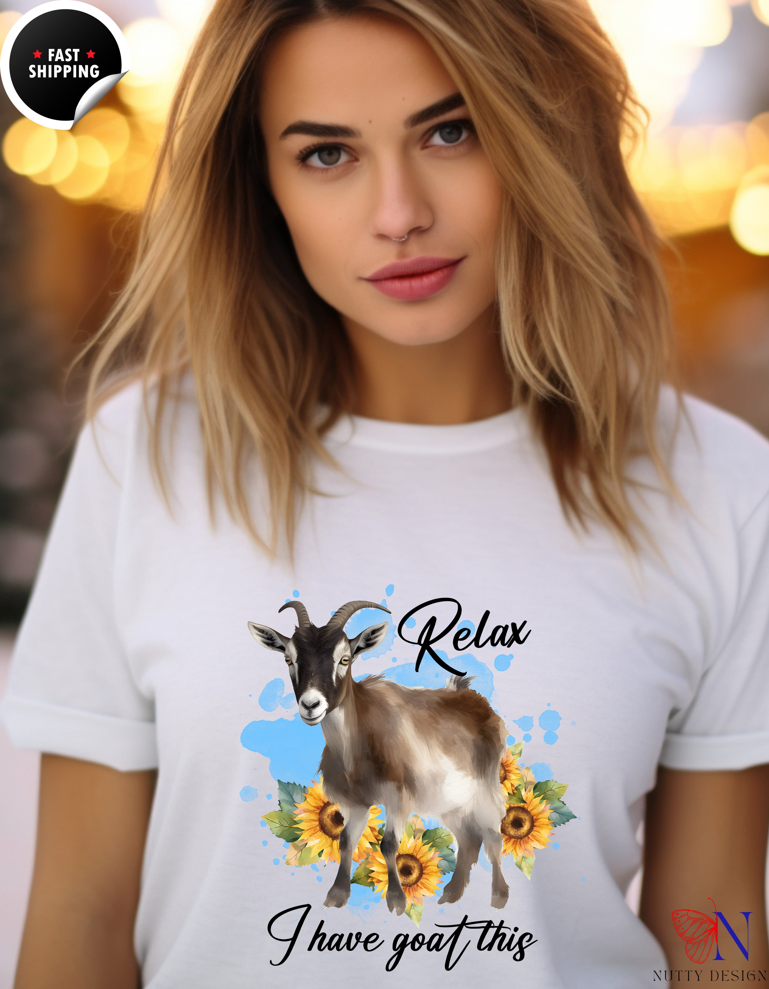 Goat Lover , Goat This T-Shirt Product Photo | Nutty Designs