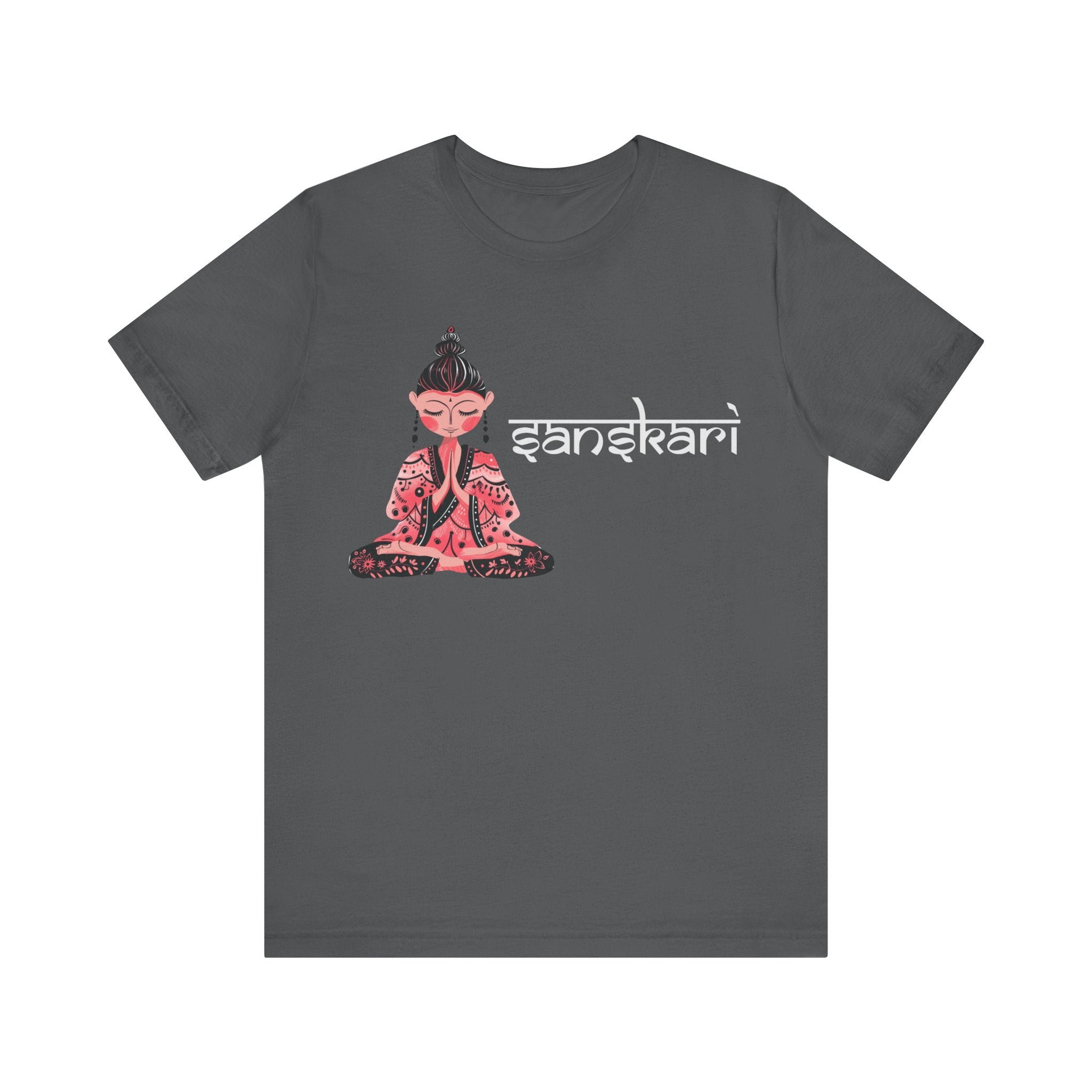 Sanskari Desi Funny Tshirt/T-shirt Unisex Jersey  Tee