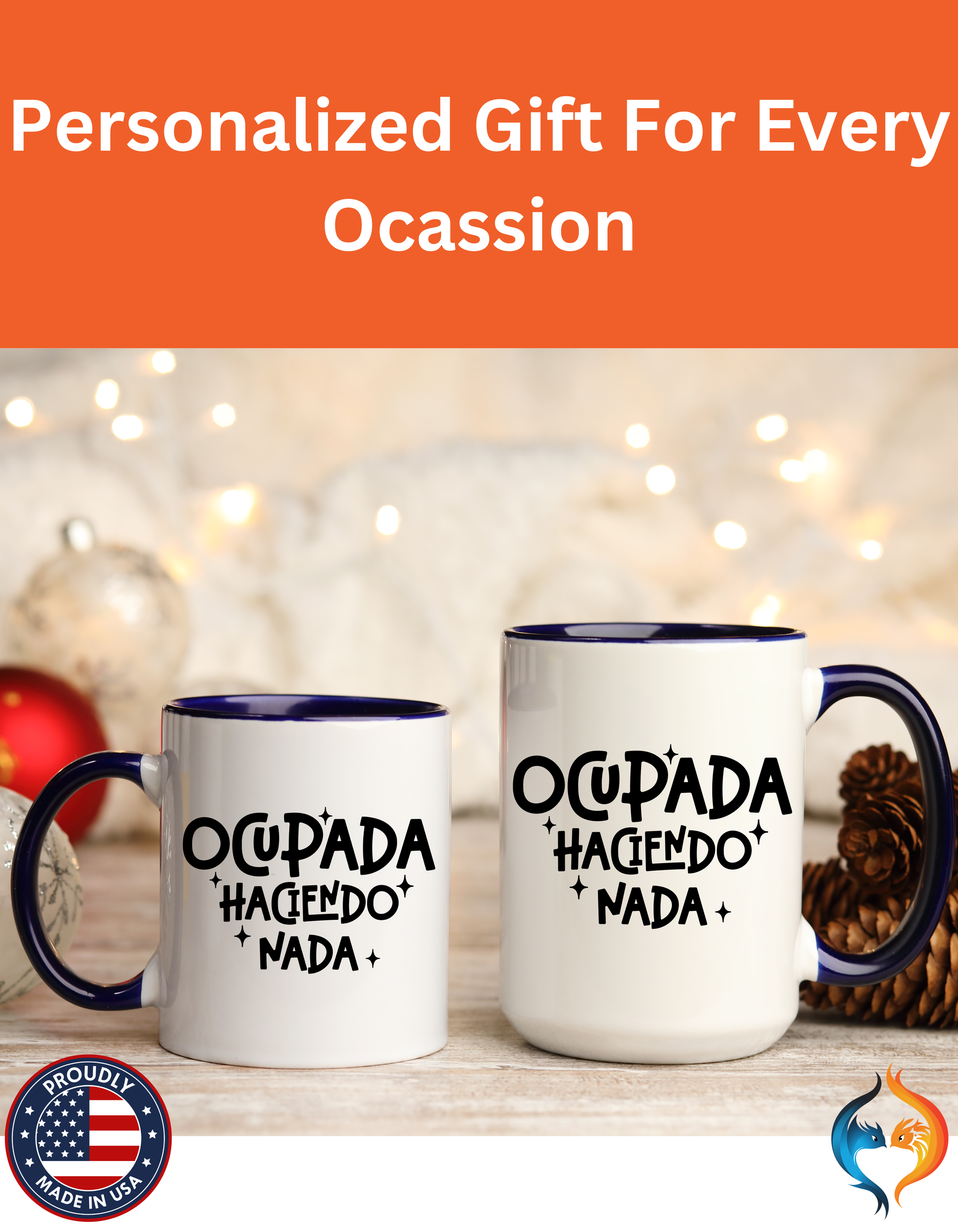 Ocupada Haciendo Nada Mug Product Photo | Nutty Designs