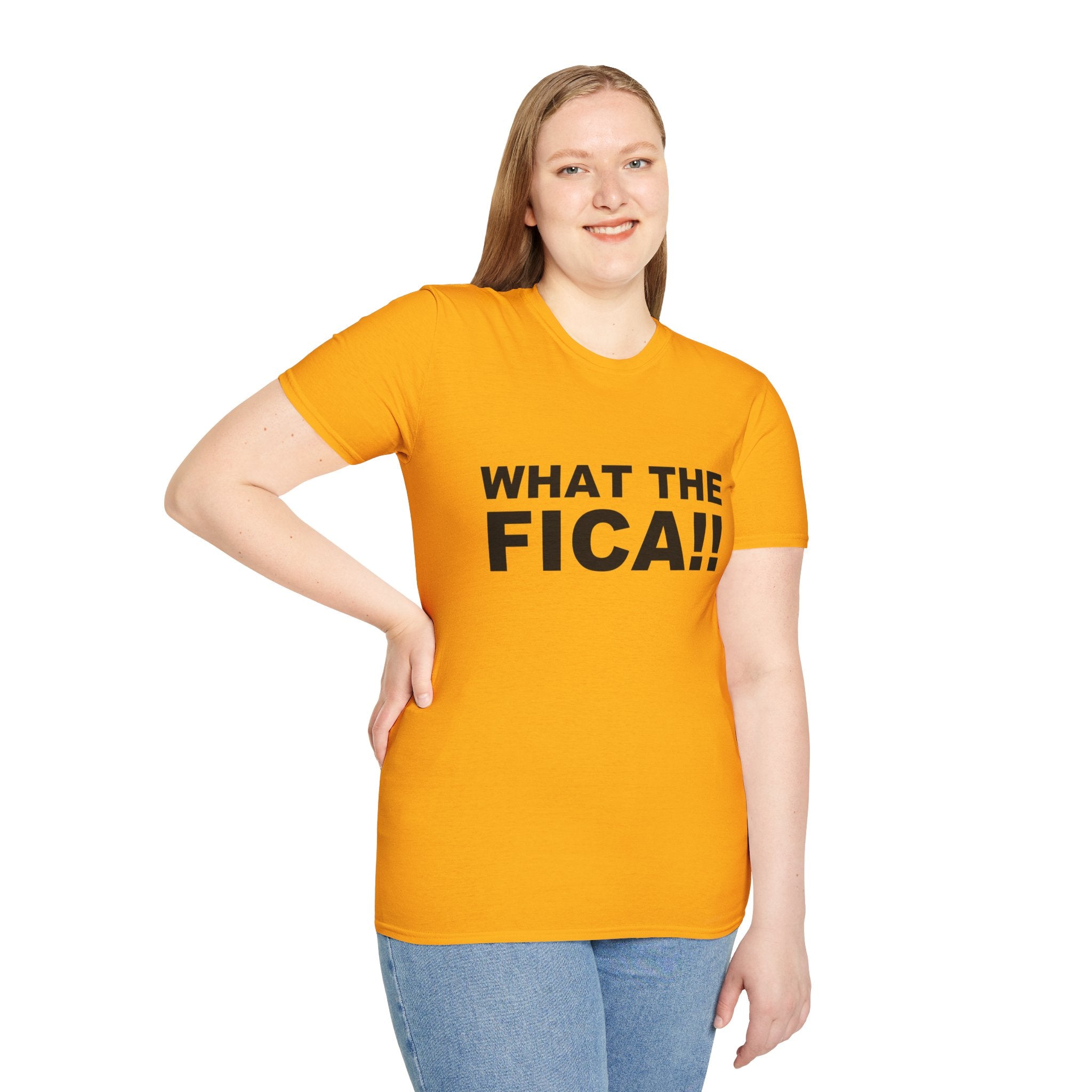 What The FICA, Accounting, CPA, Tax Preparer T-Shirt Lifestyle Mockup | Nutty Designs