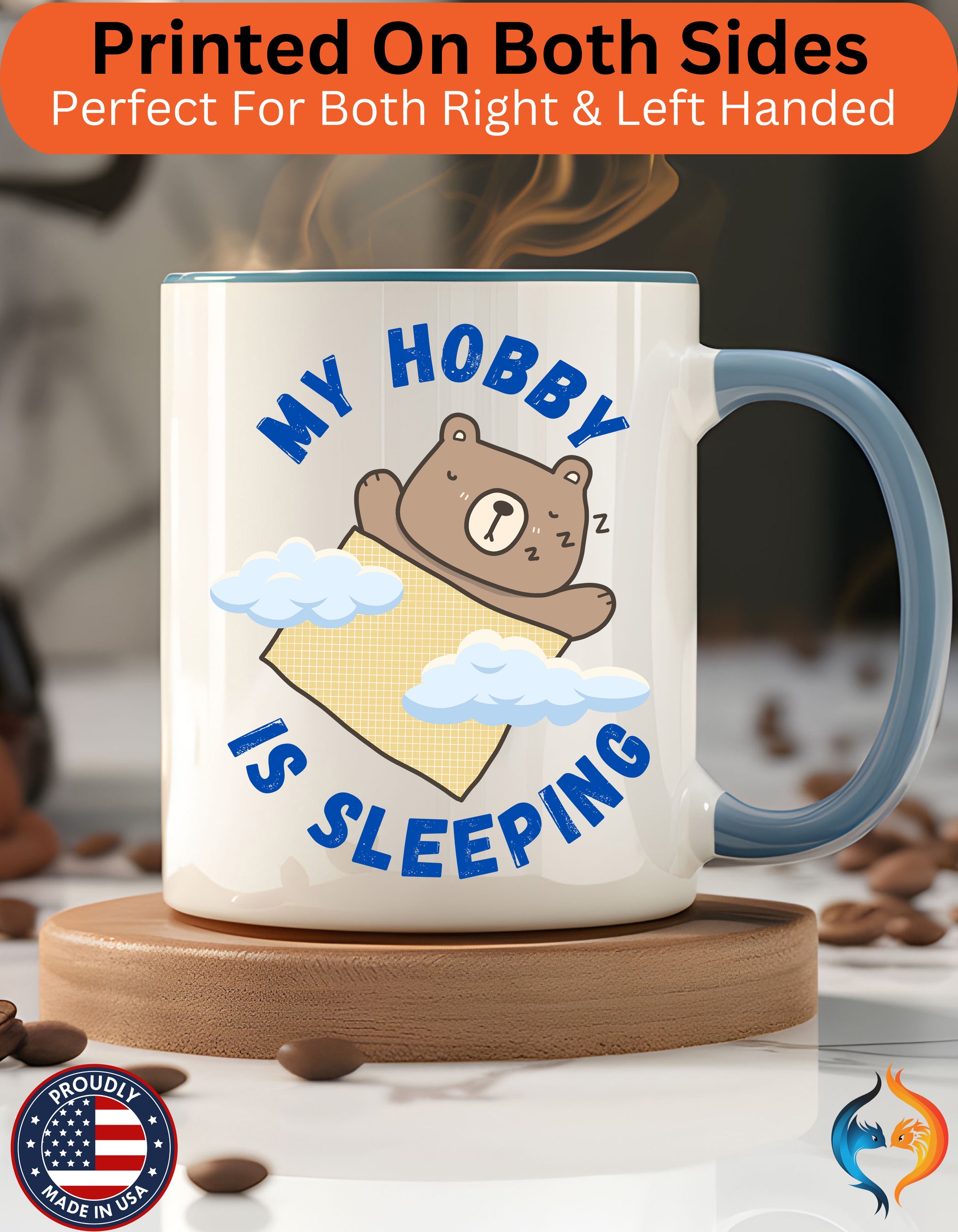 My Hobby Is Sleeping , Tea Mug Product Photo | Nutty Designs