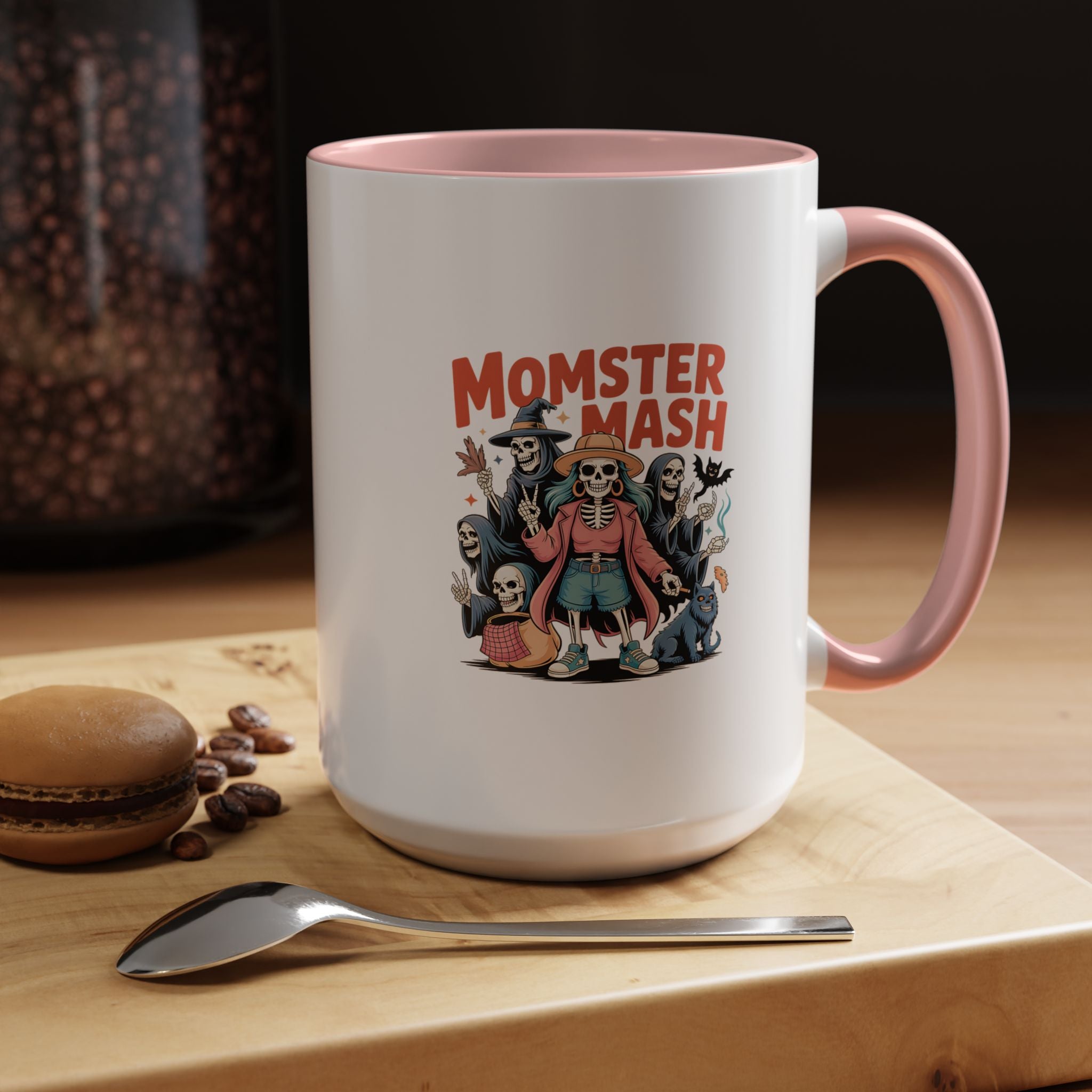 Momster Mash | Funny Coffee Mug, Sarcastic Tea Cup, Unique Gift Idea