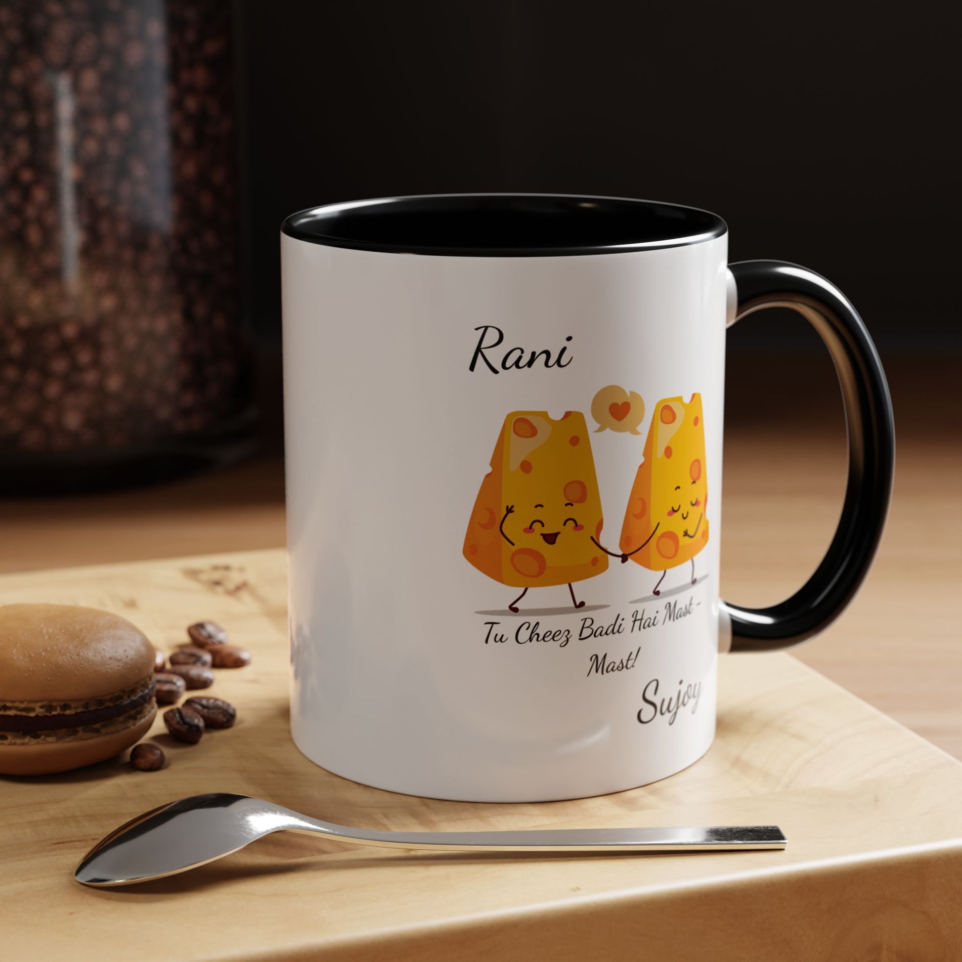 Tu Cheez Badi Hai Mast Mug Lifestyle Mockup | Nutty Designs