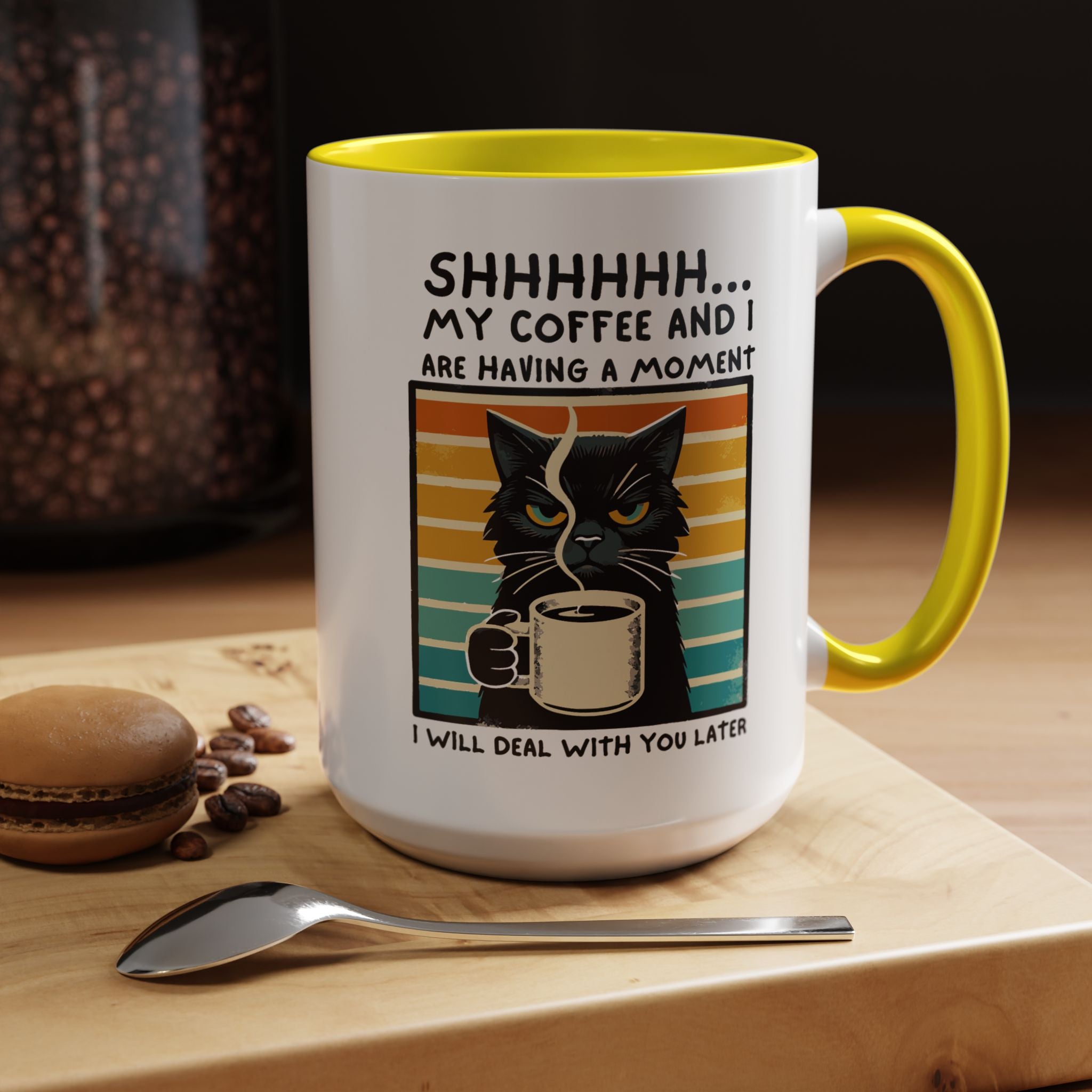 Funny Personalized Accent Coffee Mug