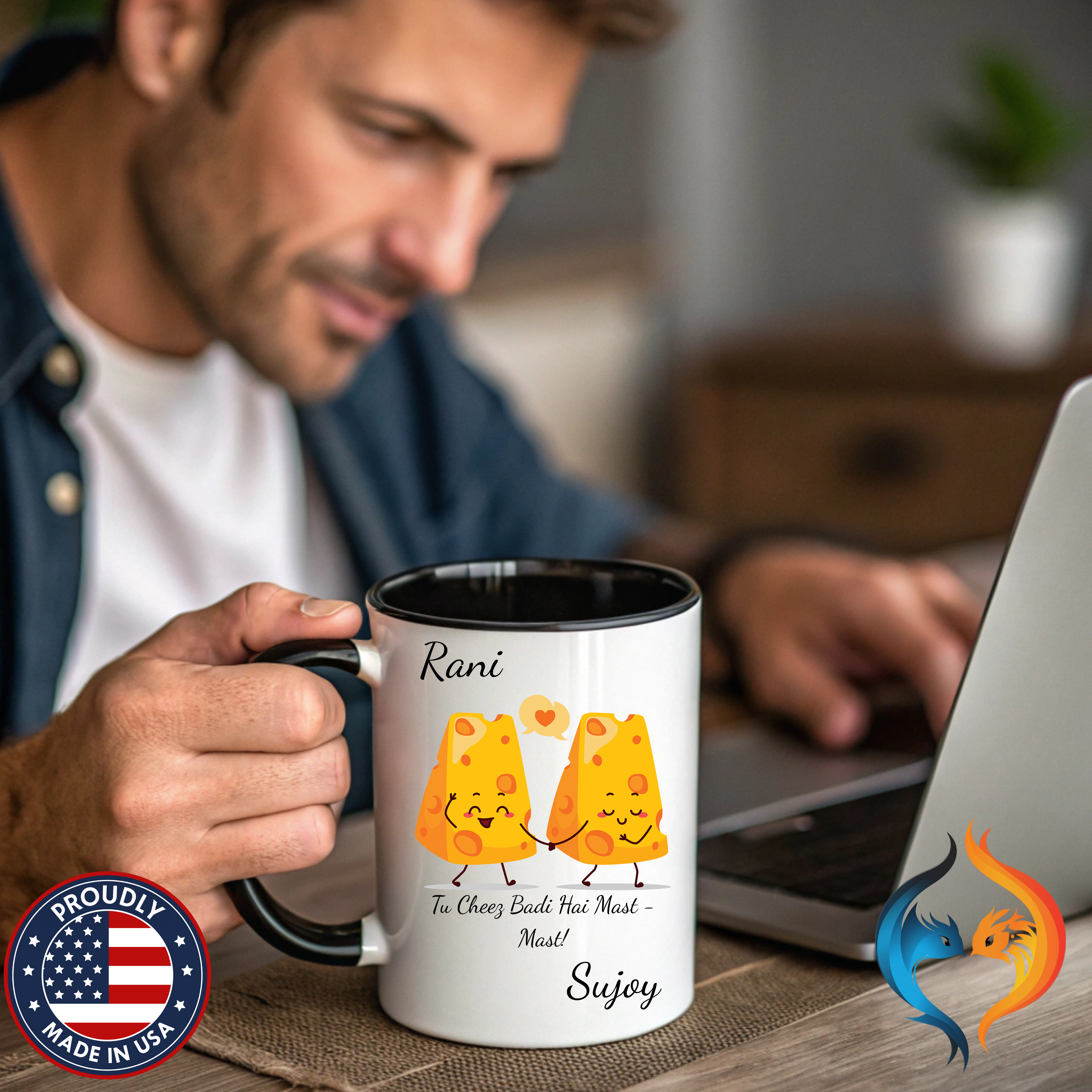 Tu Cheez Badi Hai Mast Mug Product Photo | Nutty Designs