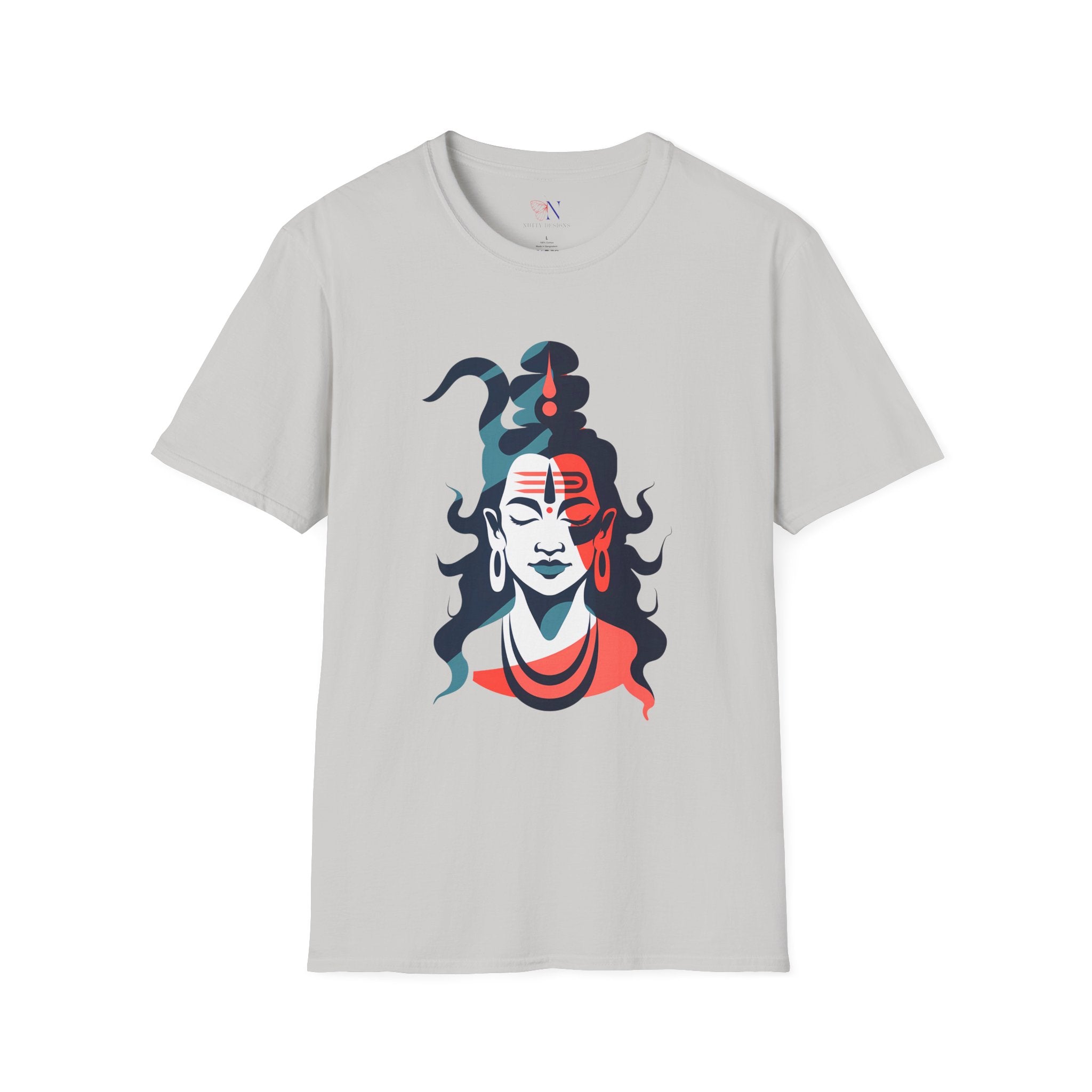 Lord Shiva , Hinduism Religious The Devine God T-Shirt Lifestyle Mockup | Nutty Designs