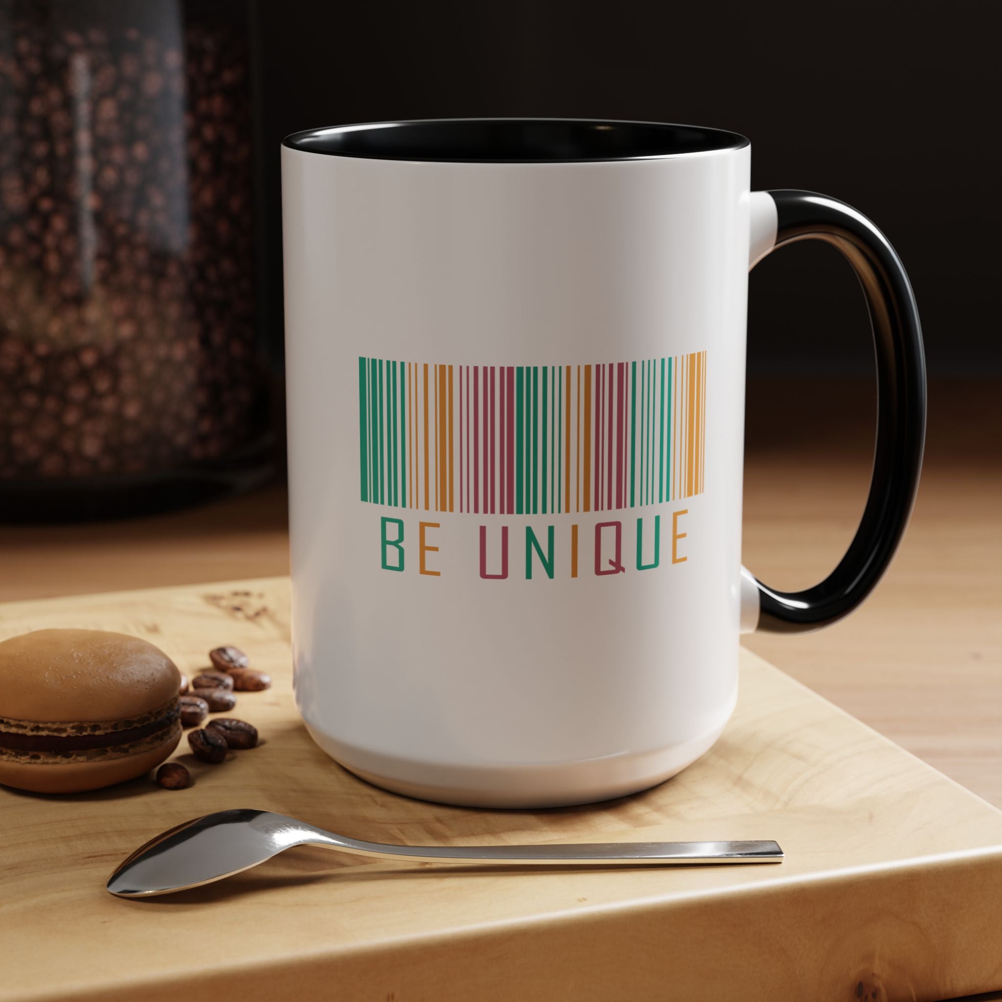 Be Unique | Funny Coffee Mug, Sarcastic Tea Cup, Unique Gift Idea
