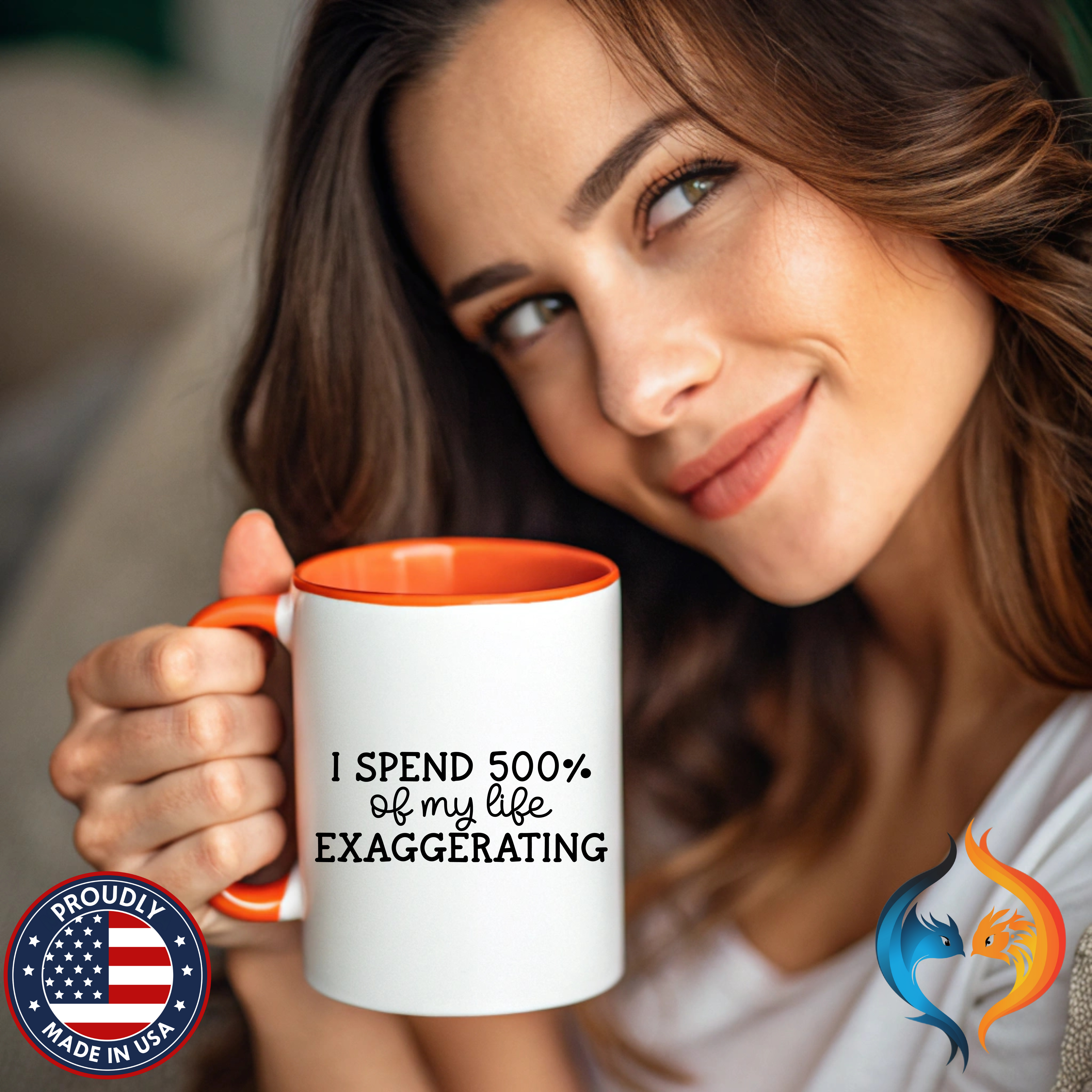 500% Exaggerating | Funny Coffee Mug