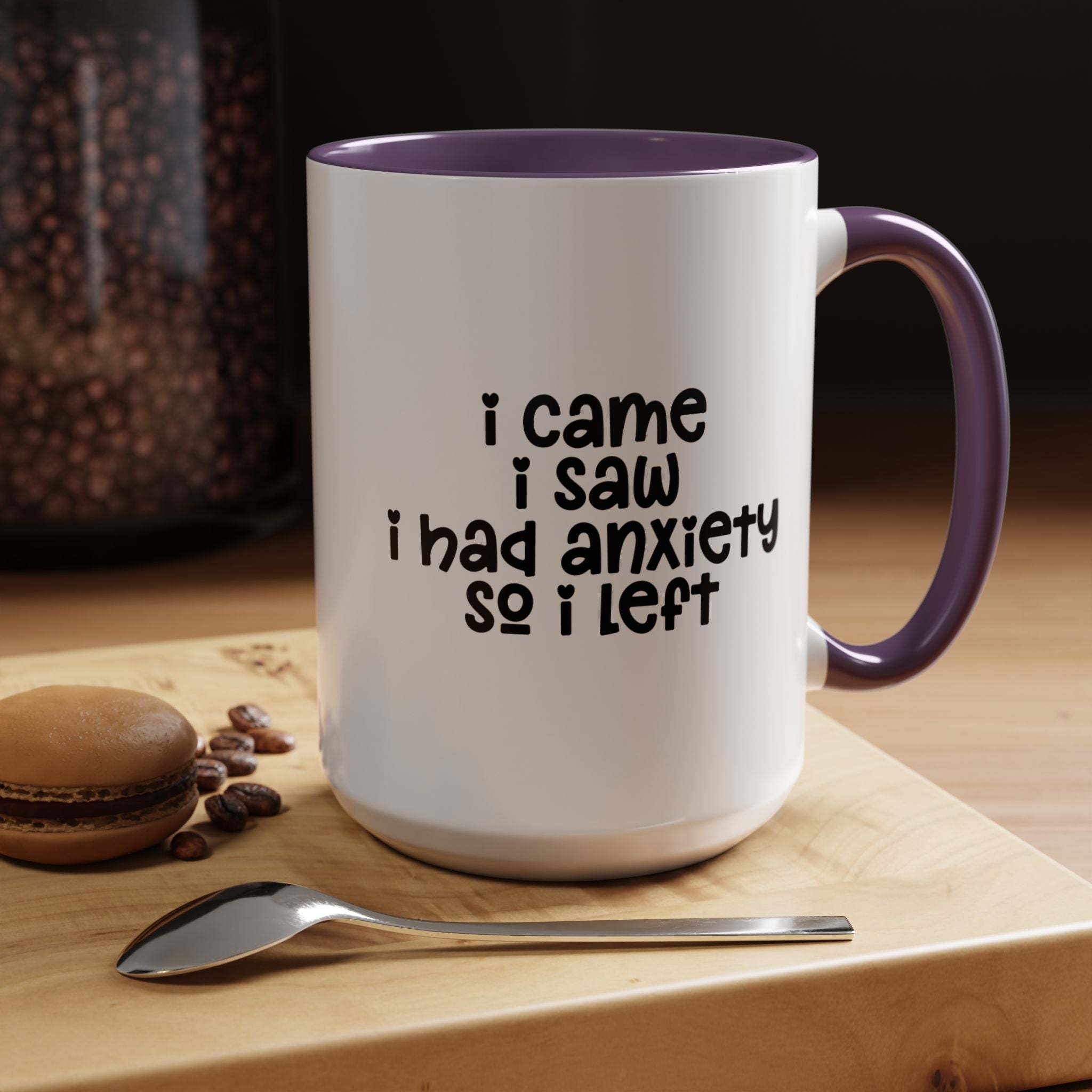 I Came I Saw | Funny Coffee Mug, Sarcastic Tea Cup, Unique Gift Idea