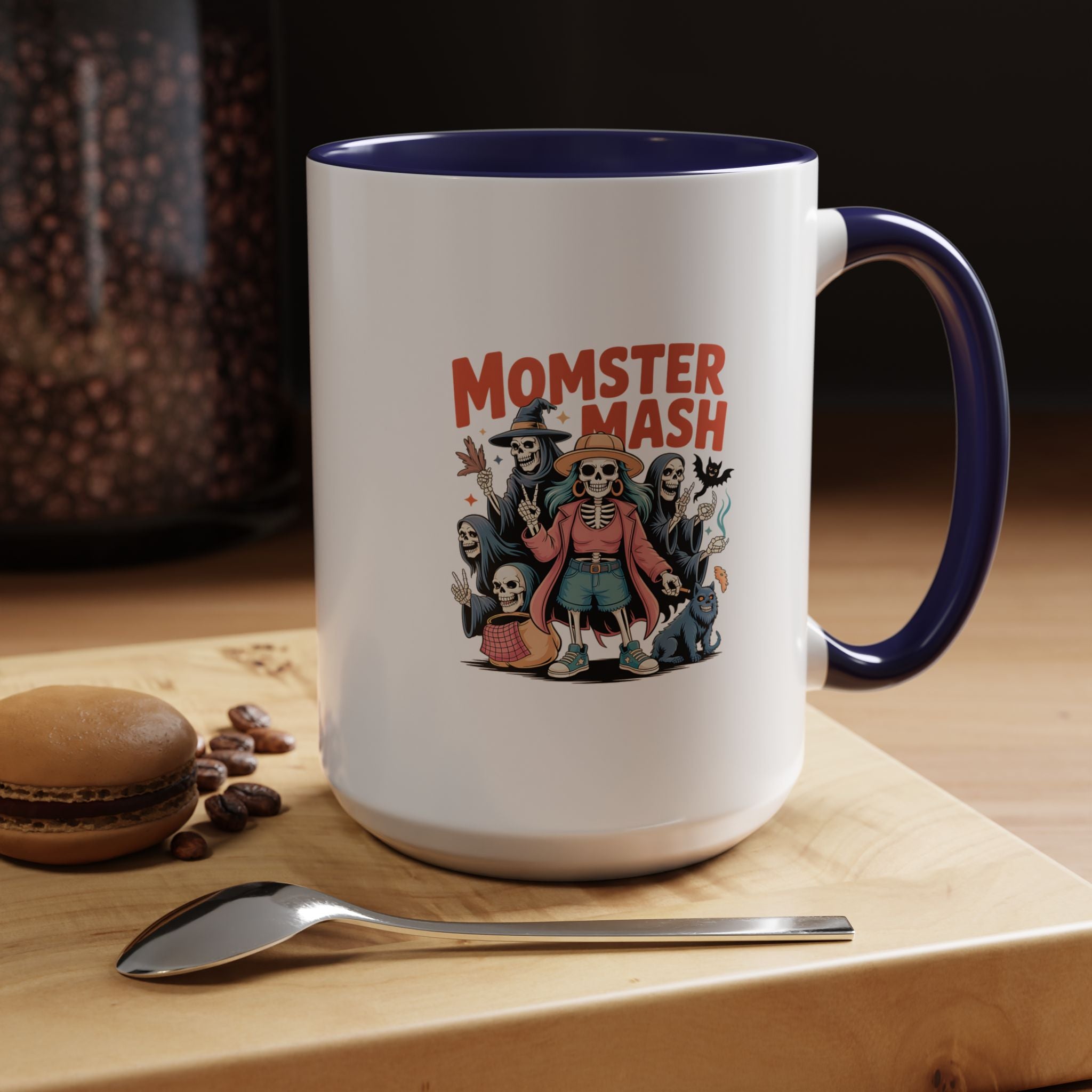 Momster Mash | Funny Coffee Mug, Sarcastic Tea Cup, Unique Gift Idea