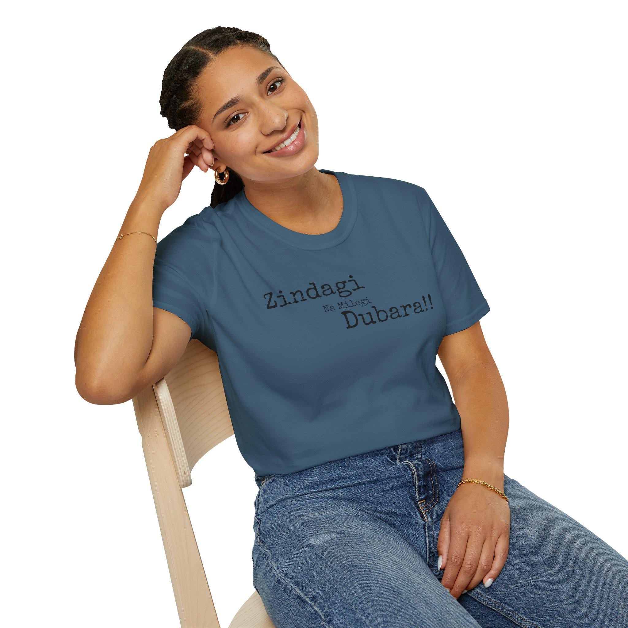 Zindagi Na Milegi Dubara Desi Him Her Quirky Indian Graphic Ideal P...