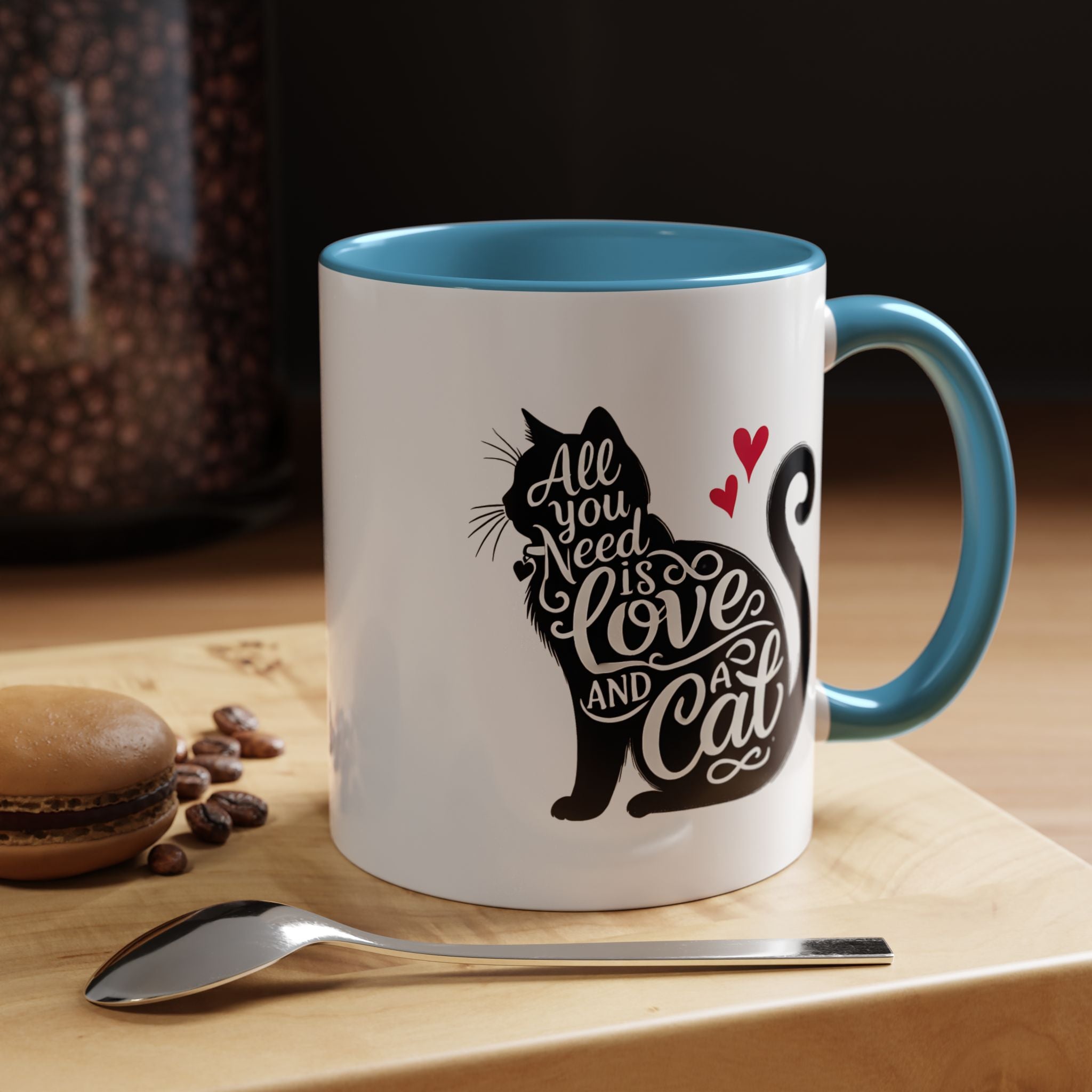 All You Need Is Love And A Cat Mug
