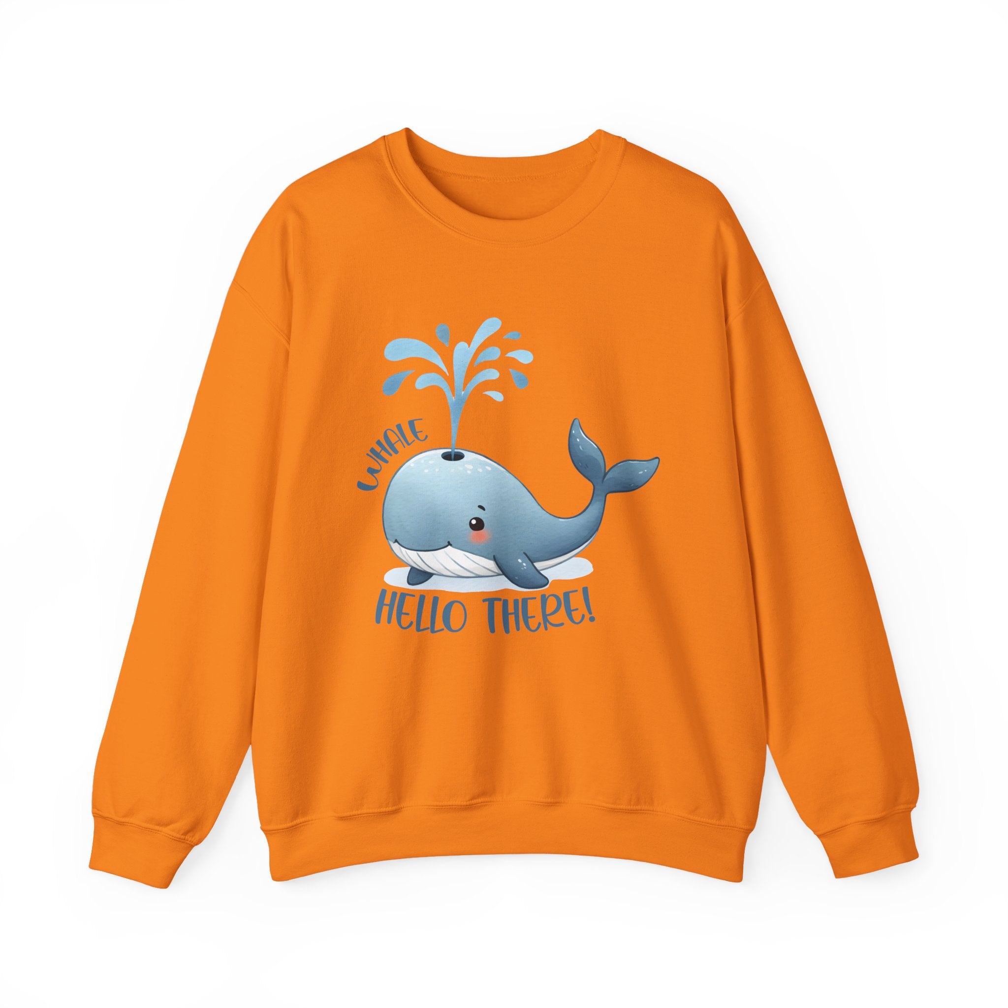 Whale Hello There Sweatshirt - Unisex Crewneck
