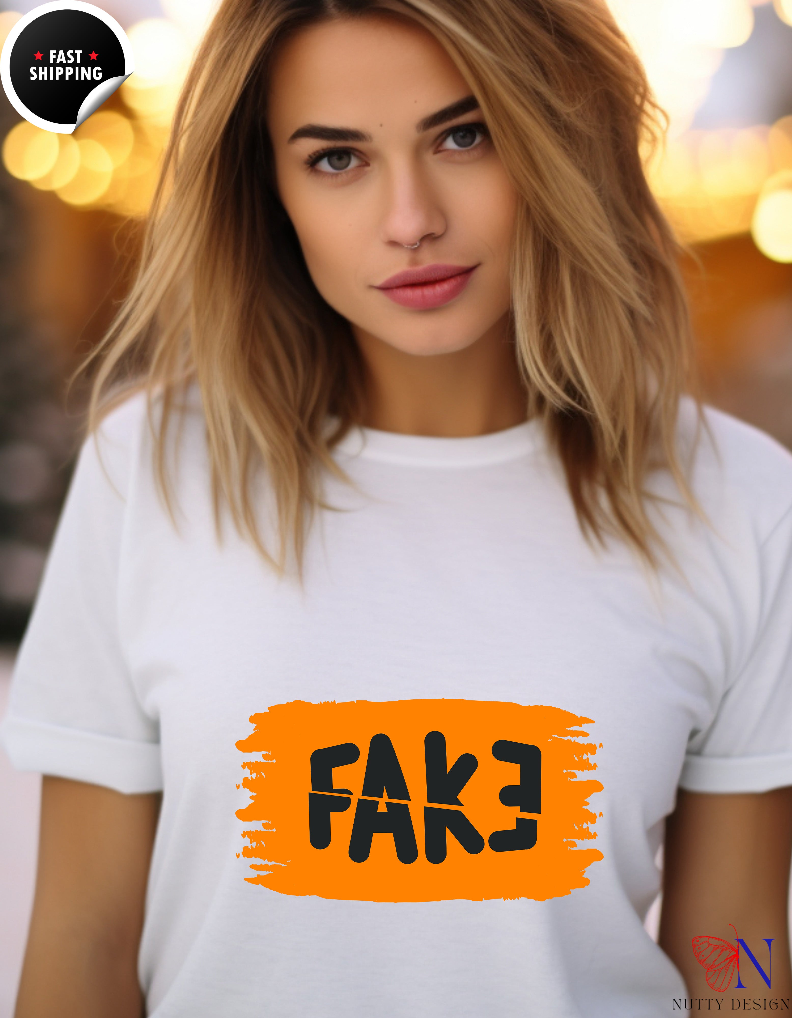 Fake tshirt, Funny Humor President Trump T-shirt Tee
