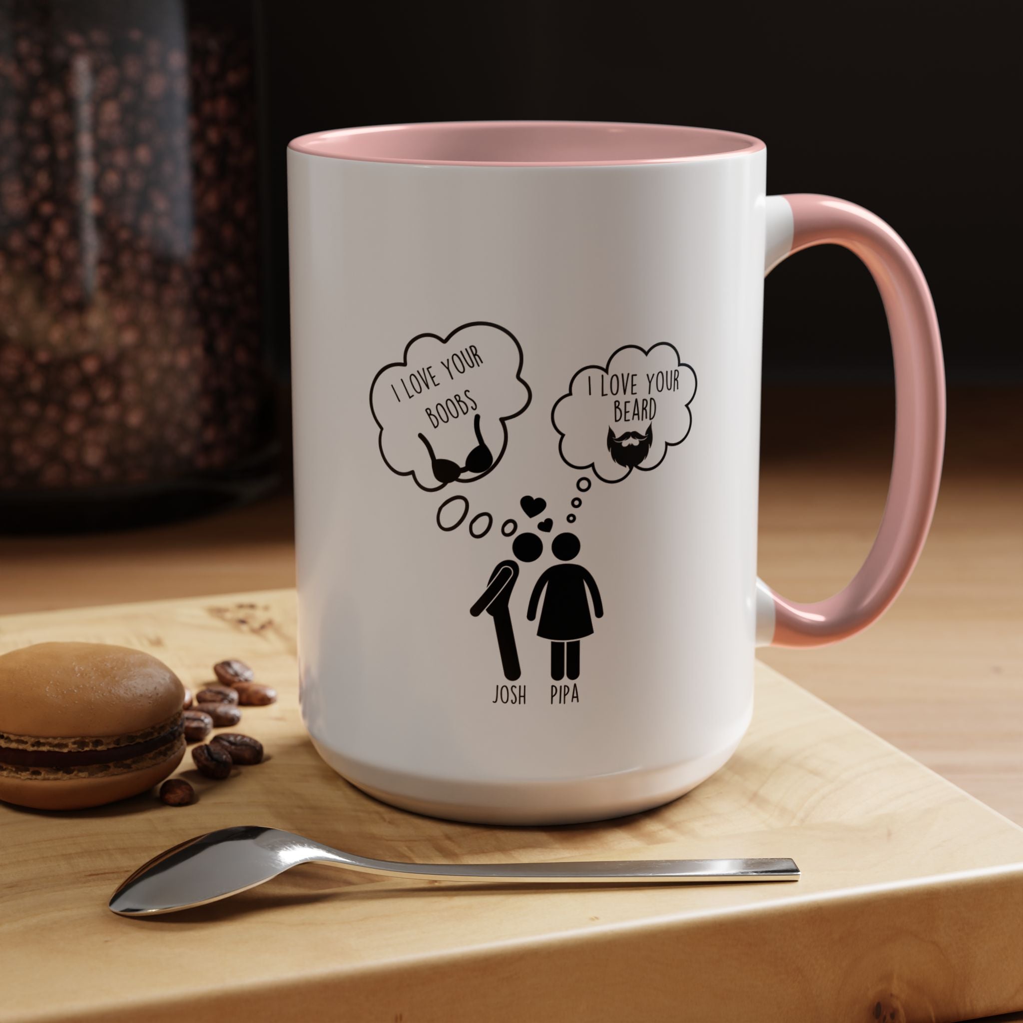 Love Your Beard | Funny Coffee Mug, Sarcastic Tea Cup, Unique Gift Idea
