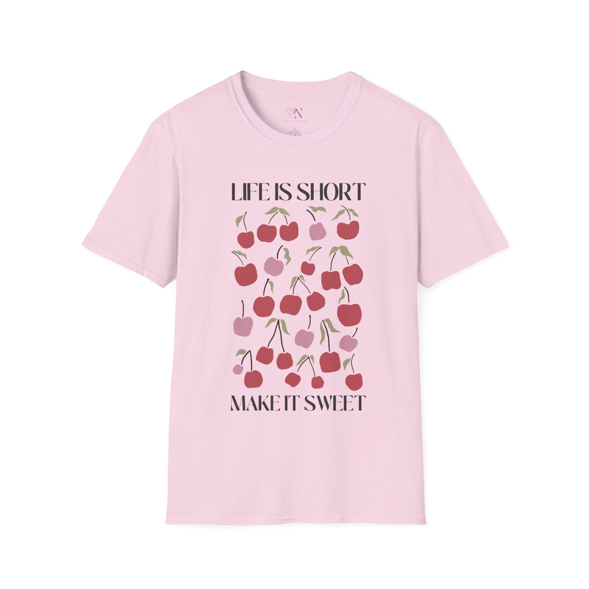 Life is short, make it Sweet, Cute Summer Shirt, Motivational Shirt, Beach Party Summer Vibes/vacation Shirt, Summer Gift Unisex T-Shirt