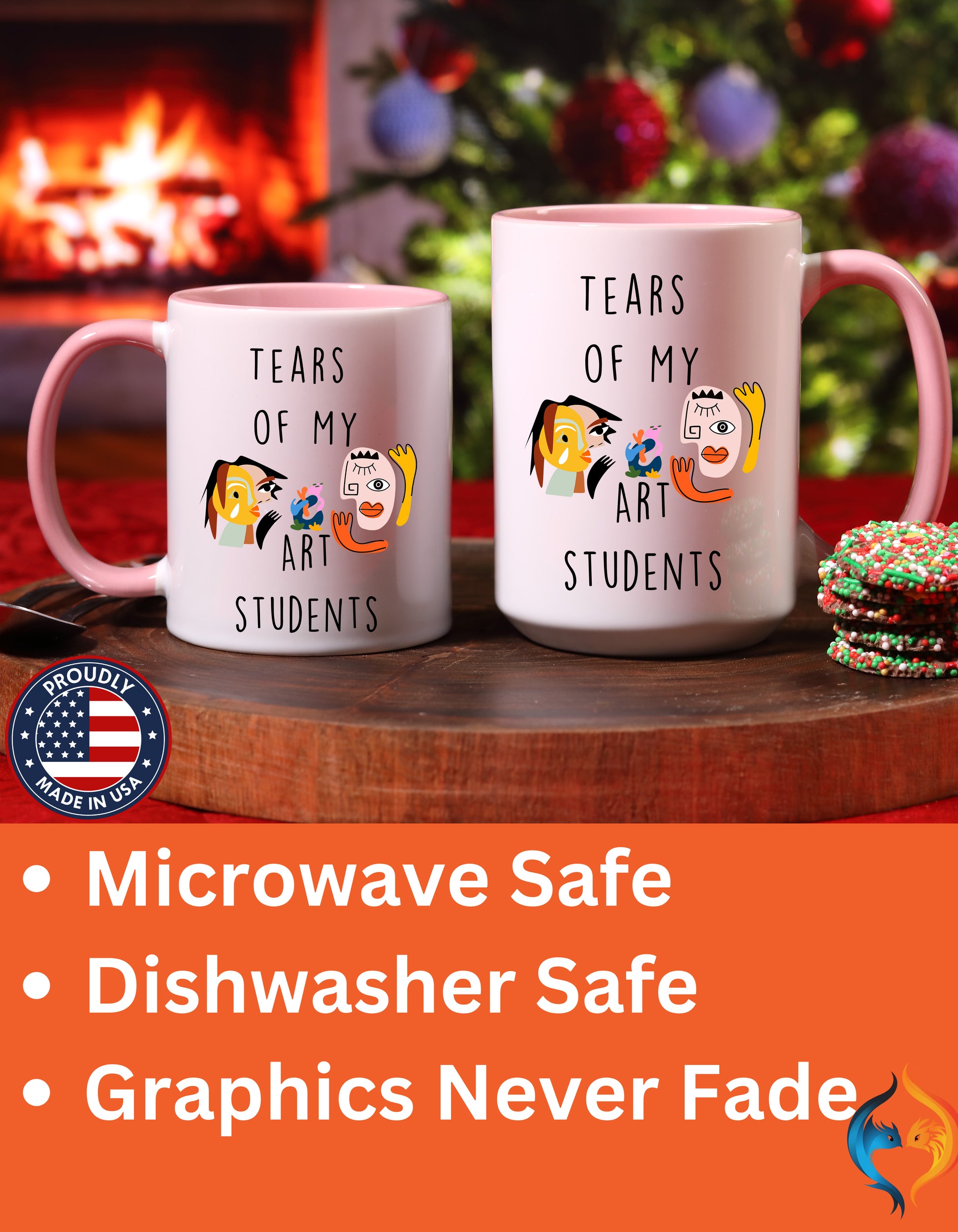 Tears Of My Arts Students, Sarcastic , Tea Coffee Cup Mug Lifestyle Mockup | Nutty Designs