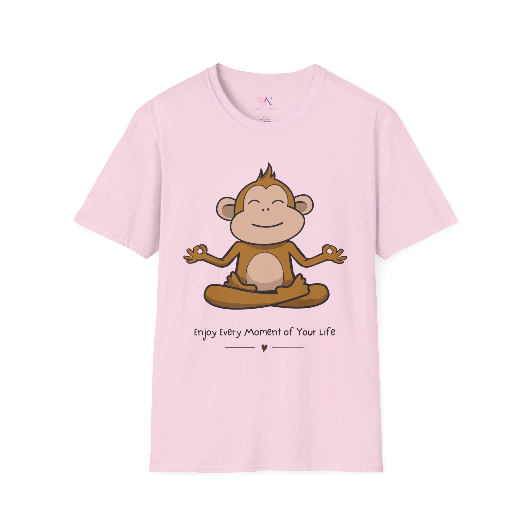 Enjoy Every Moment Of Your Life tee, Motivational T-shirt, Graphic Shirt, Unisex T-shirt, Live Fully and Cherish Life's Journey tshirt