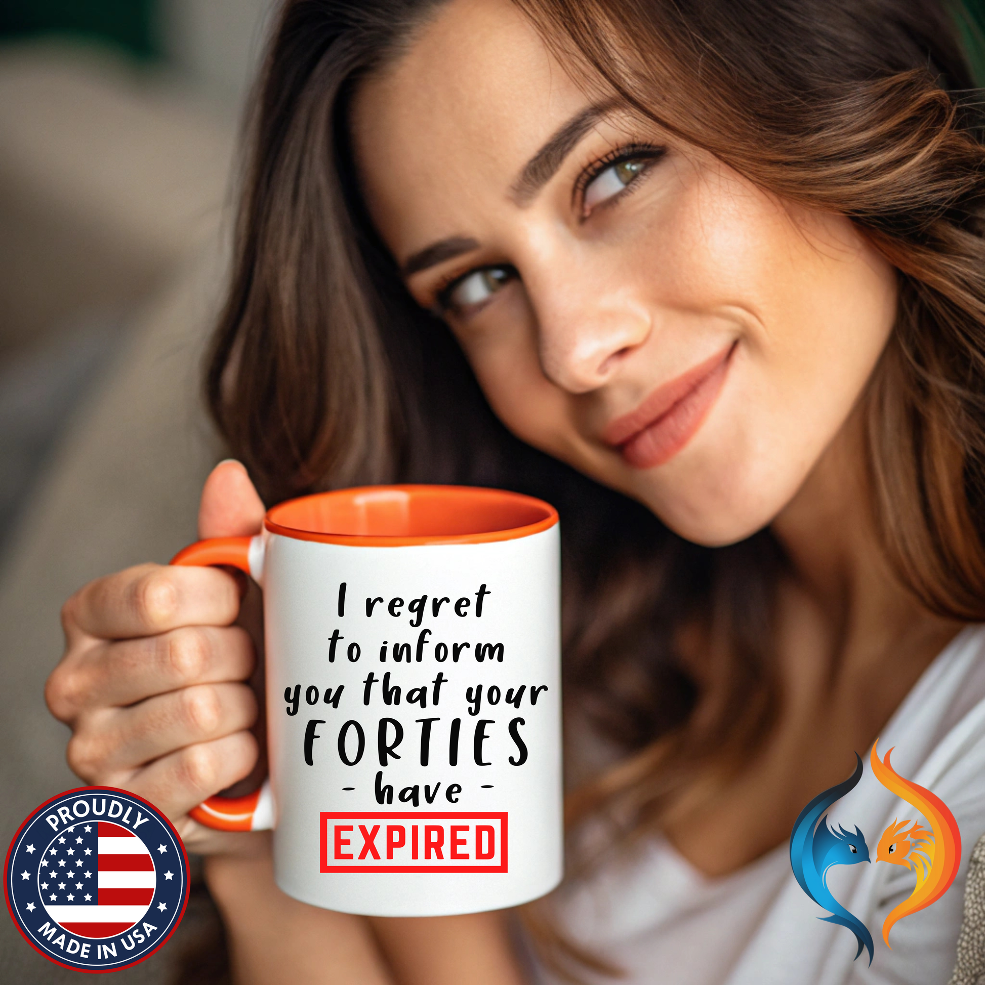 I Regret To Inform You Mug Product Photo | Nutty Designs
