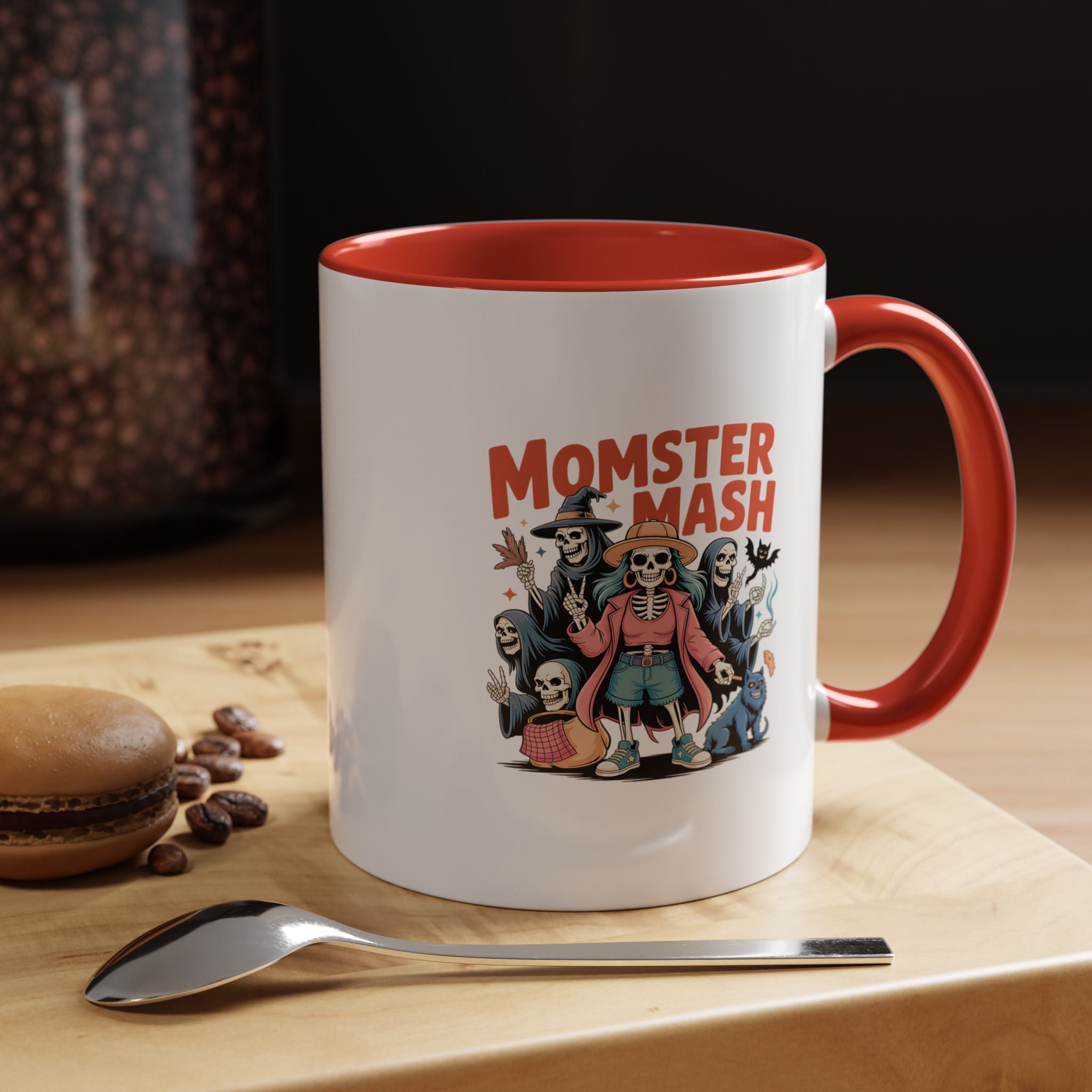 Momster Mash | Funny Coffee Mug, Sarcastic Tea Cup, Unique Gift Idea