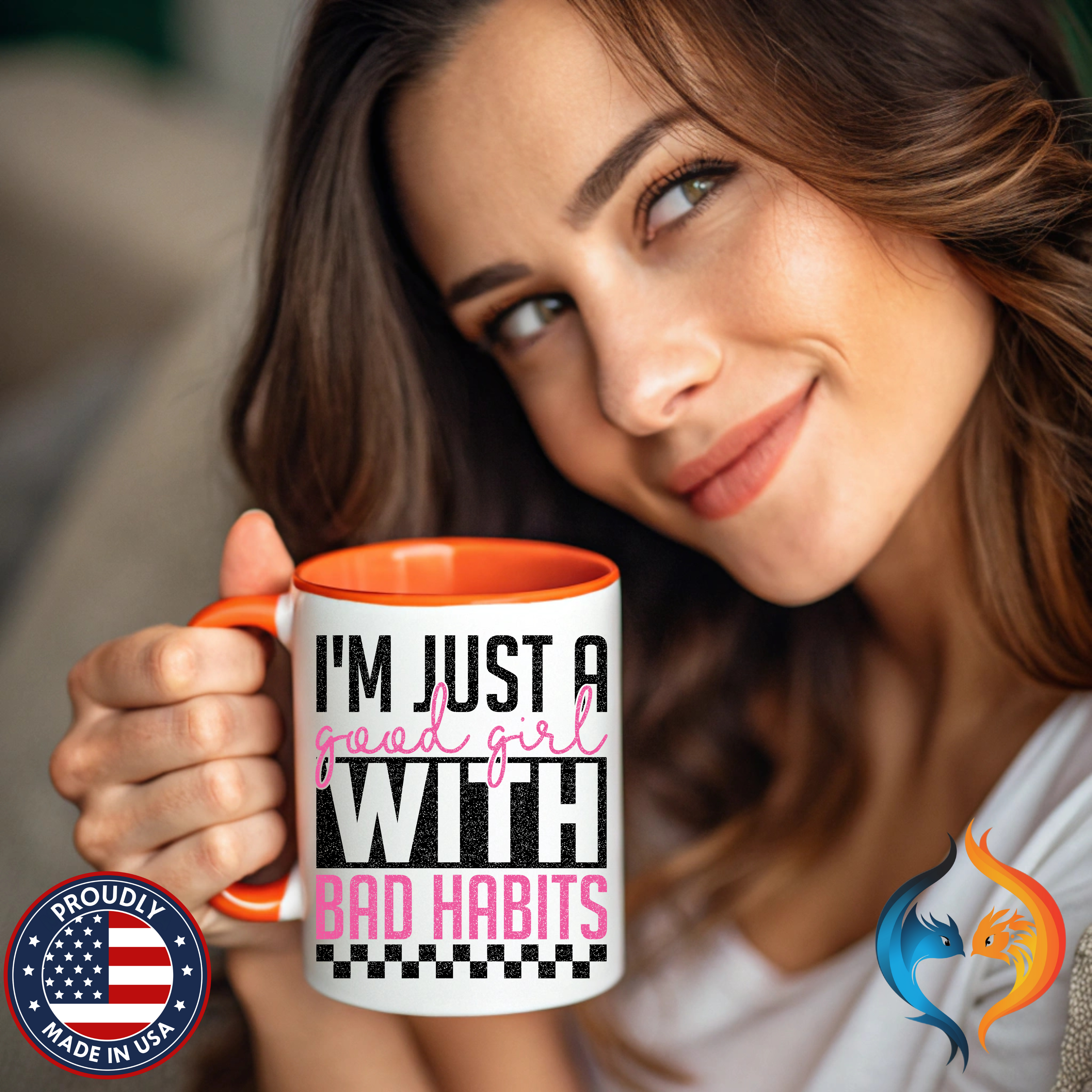 I m Just a Good Girl Mug Product Photo | Nutty Designs