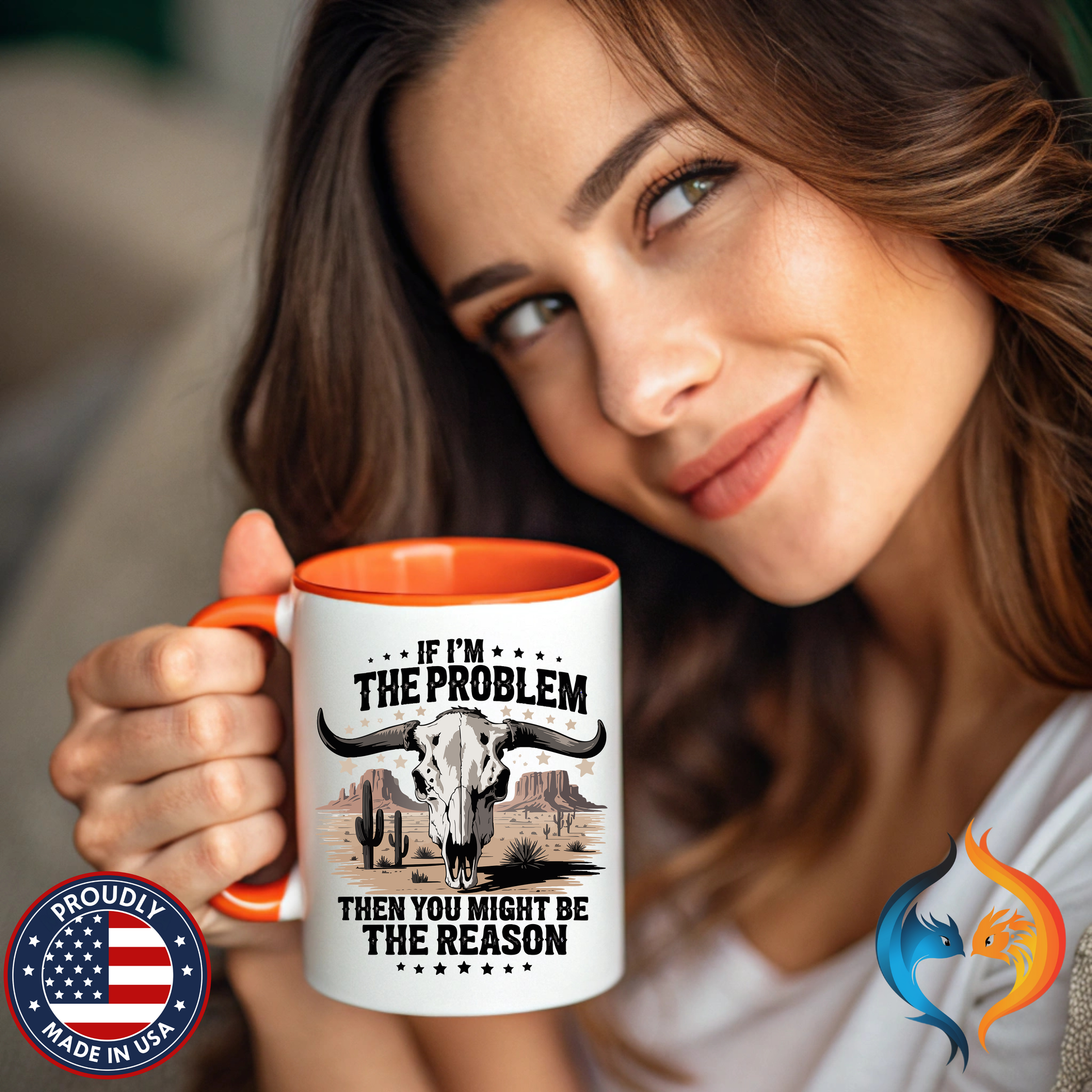 If I am the Problem Mug Product Photo | Nutty Designs