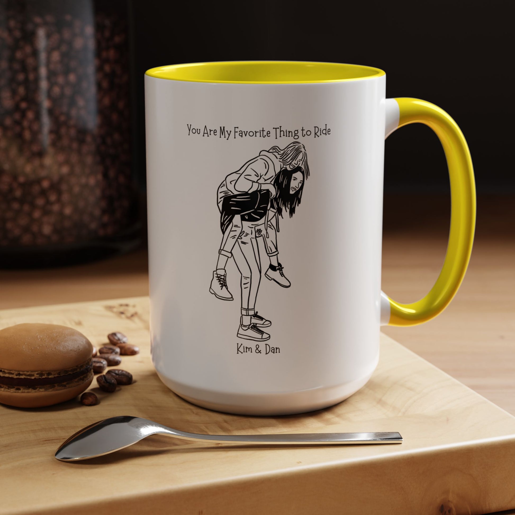 You Are My Favorite Thing To Ride Dirty Valentine Mug Product Photo | Nutty Designs