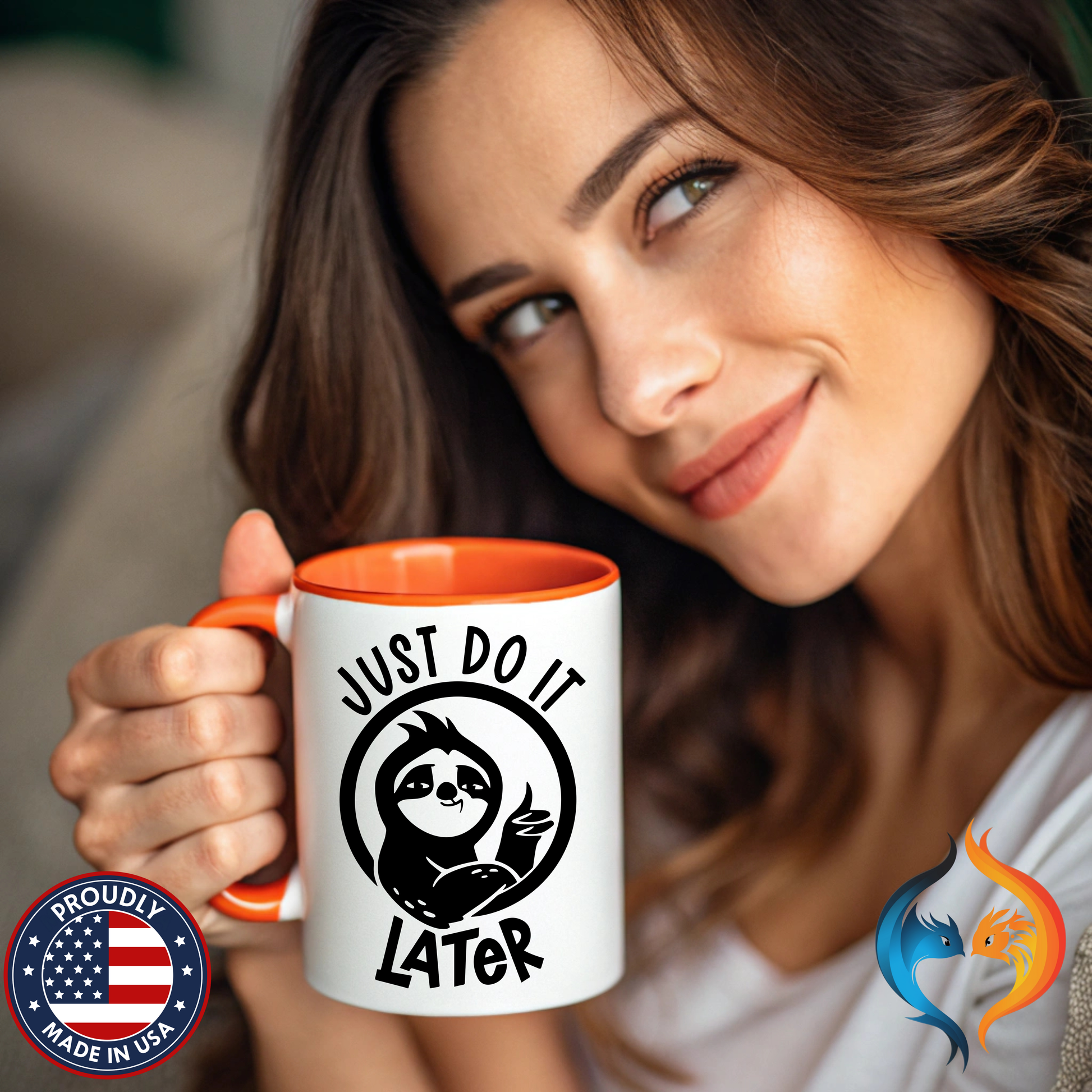 Just Do It Later Mug Product Photo | Nutty Designs