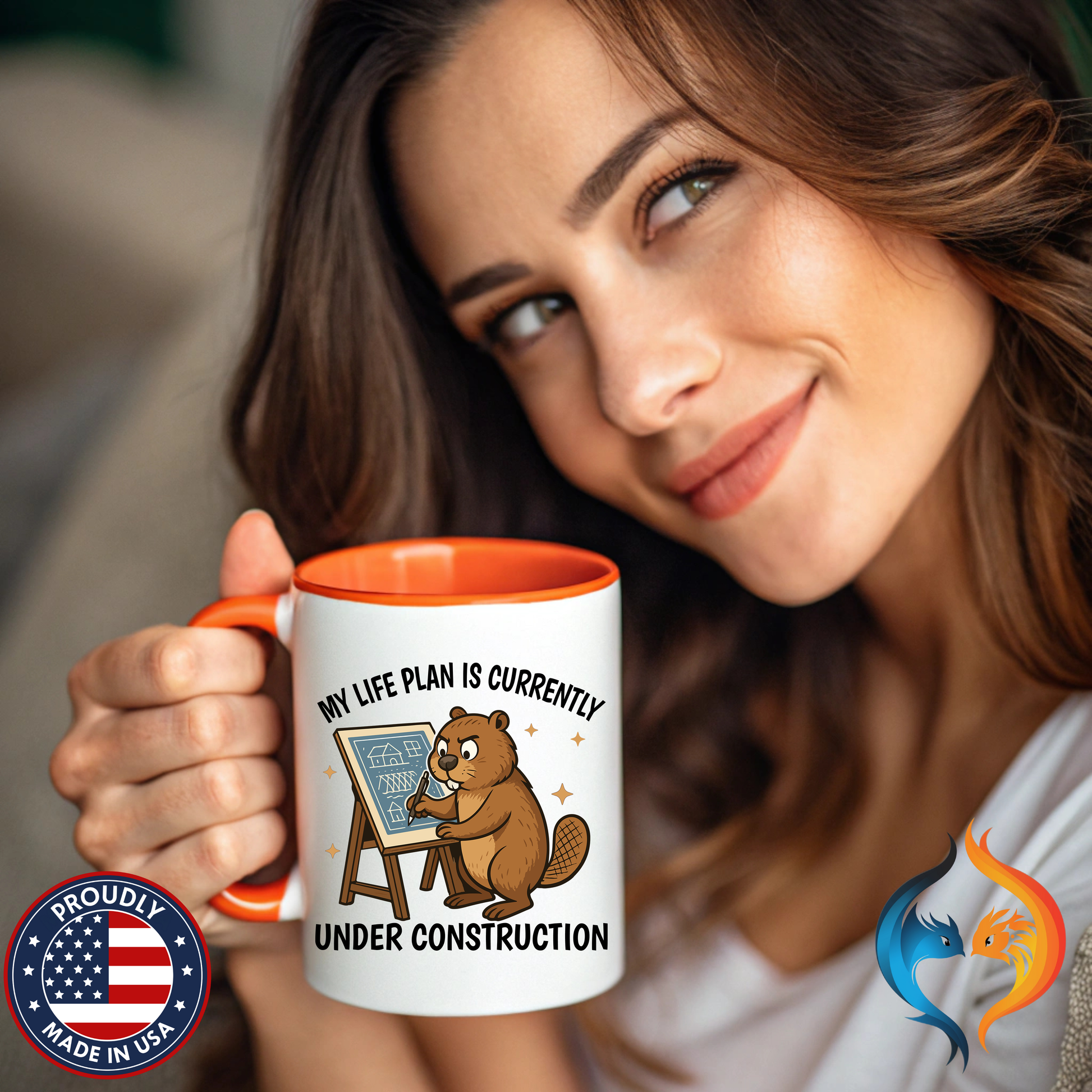 My Life Plan is Under Construction Mug Product Photo | Nutty Designs