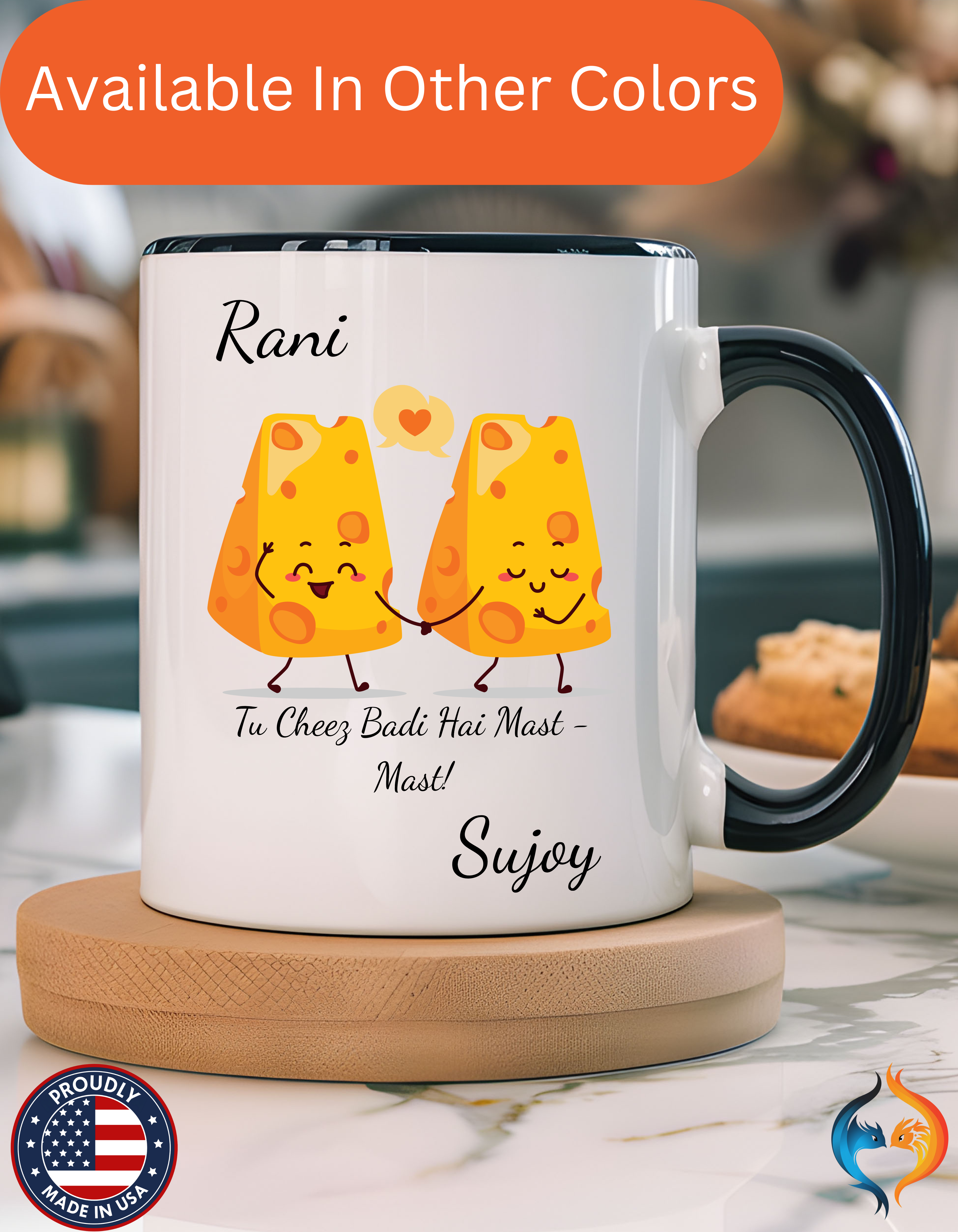 Tu Cheez Badi Hai Mast Mug Lifestyle Mockup | Nutty Designs