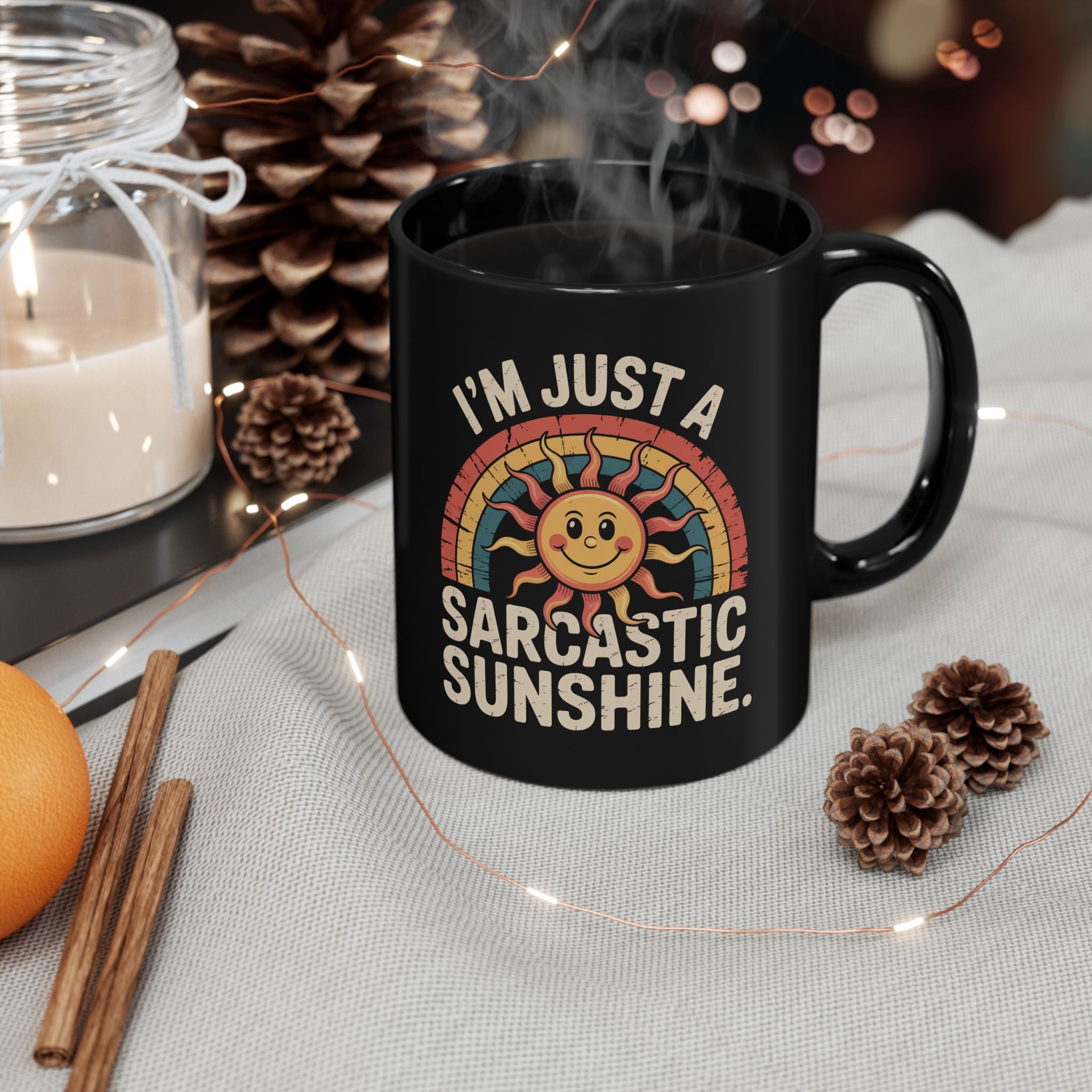 I m Just a Sarcastic Sunshine | Funny Coffee Mug, Sarcastic Tea Cup, Unique Gift Idea